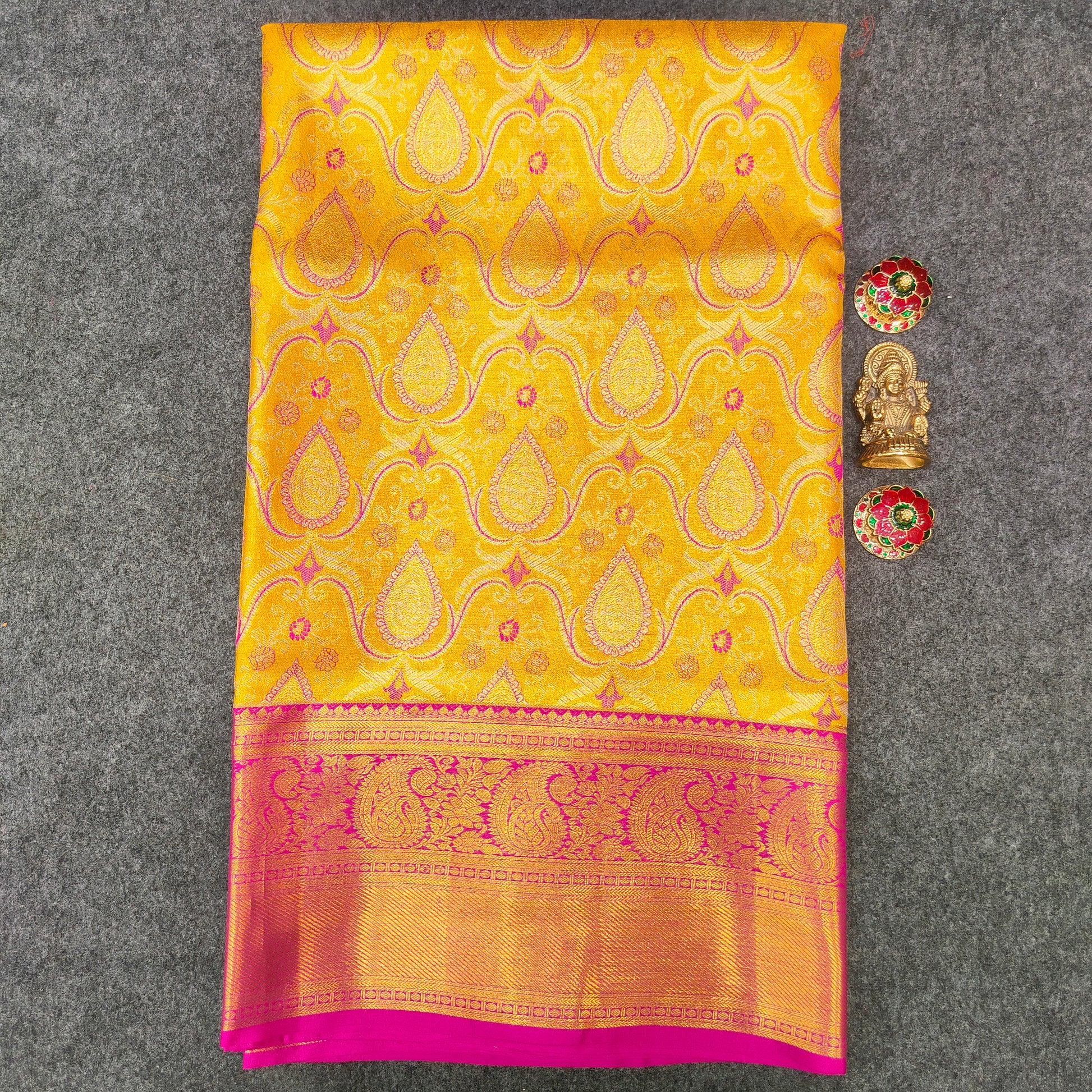 ✨Pure Kanchi Pattu Handloom Celebrety Bridal Sarees ✨ - Ambica Wedding Mall