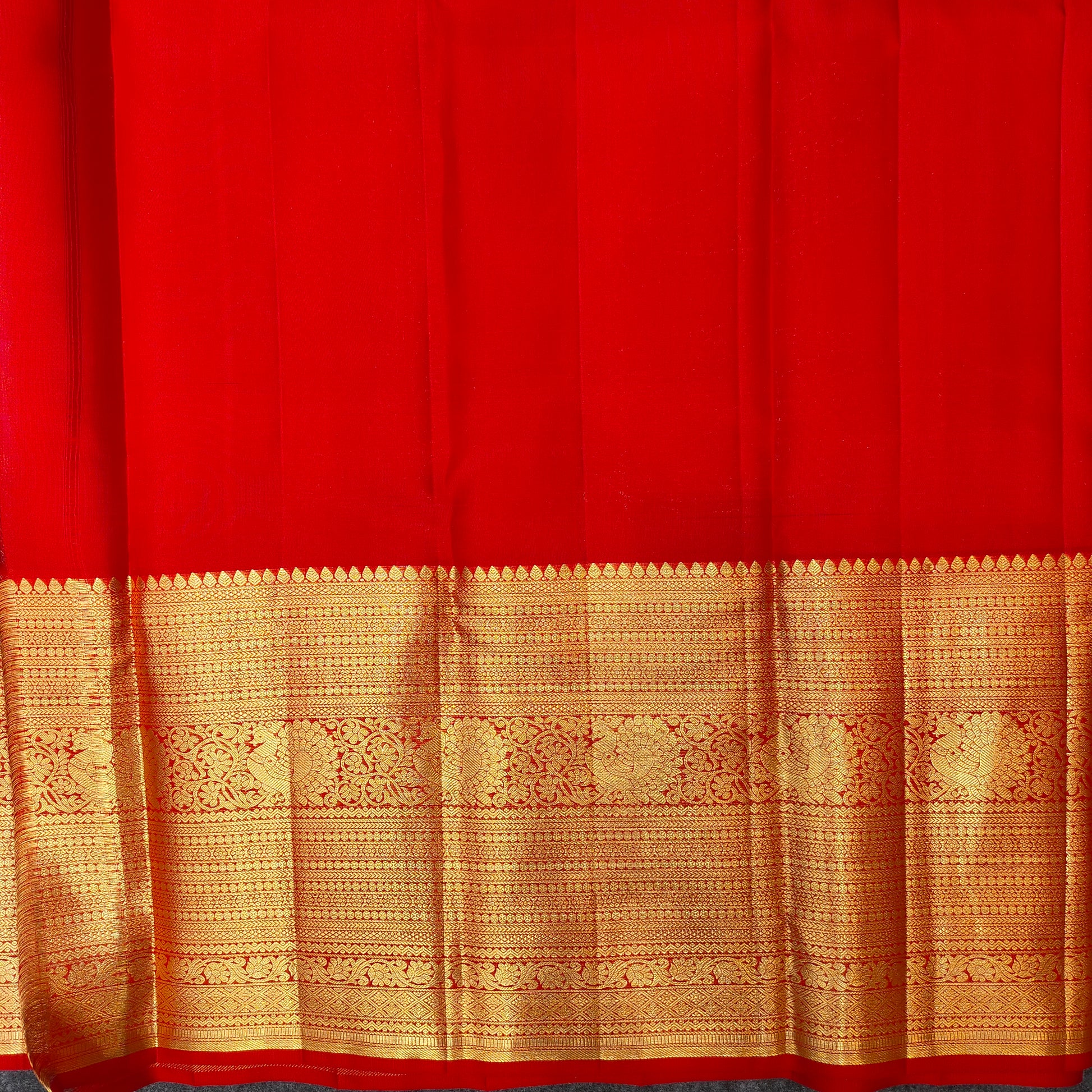 ✨Pure Resham Bridal Kanchi Pattu Handloom Saree - Ambica Wedding Mall