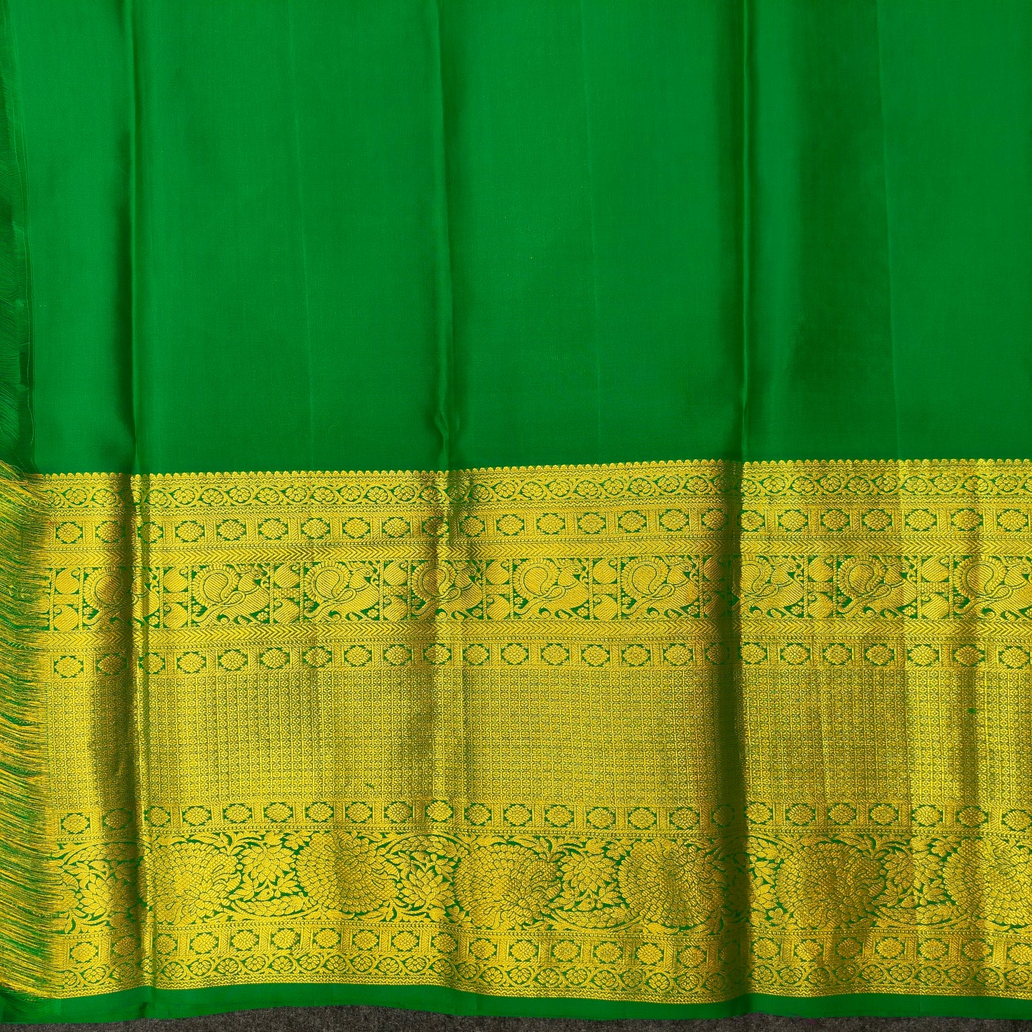 ✨Pure Resham Bridal Kanchi Pattu Handloom Saree - Ambica Wedding Mall