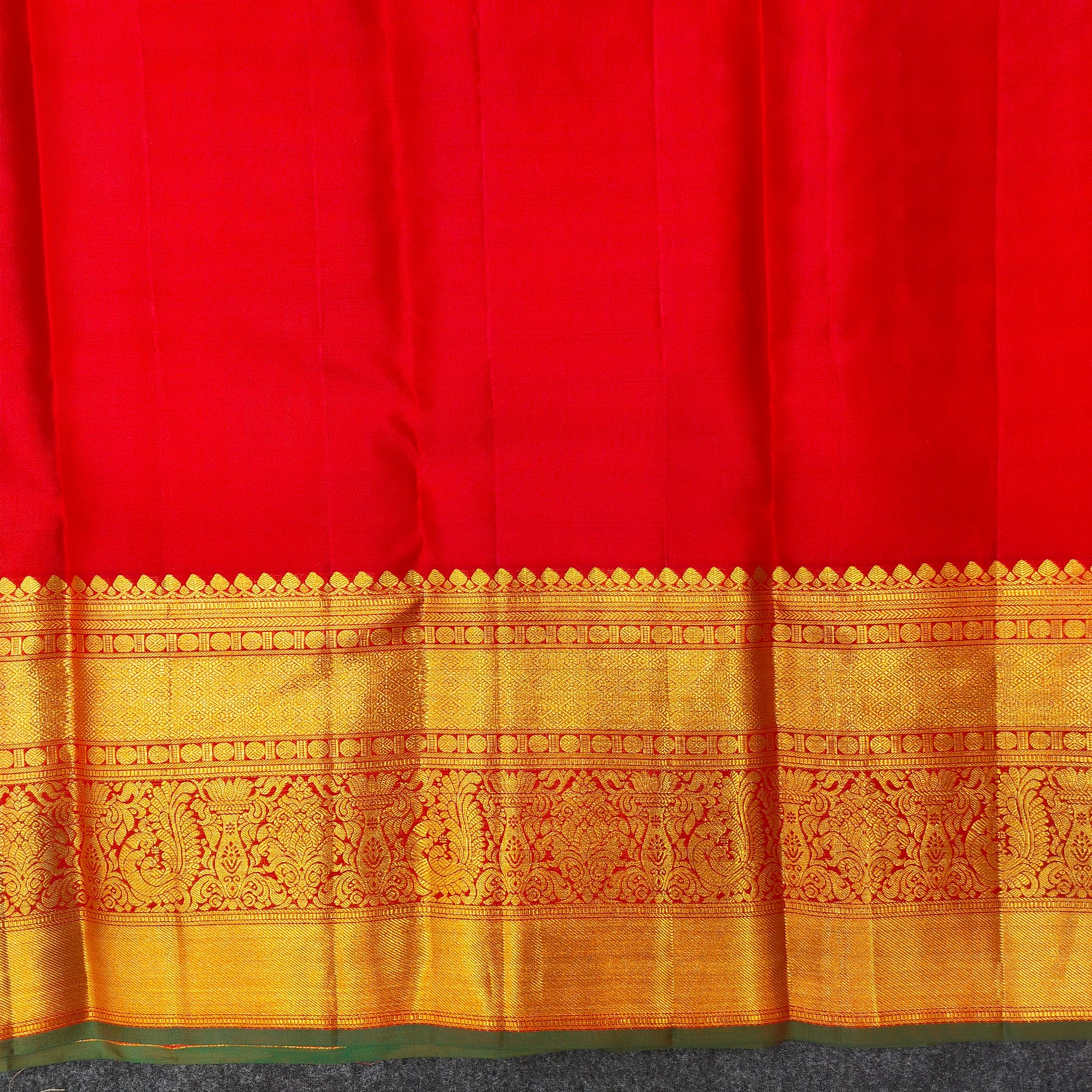 ✨Pure Resham Bridal Kanchi Pattu Handloom Saree - Ambica Wedding Mall
