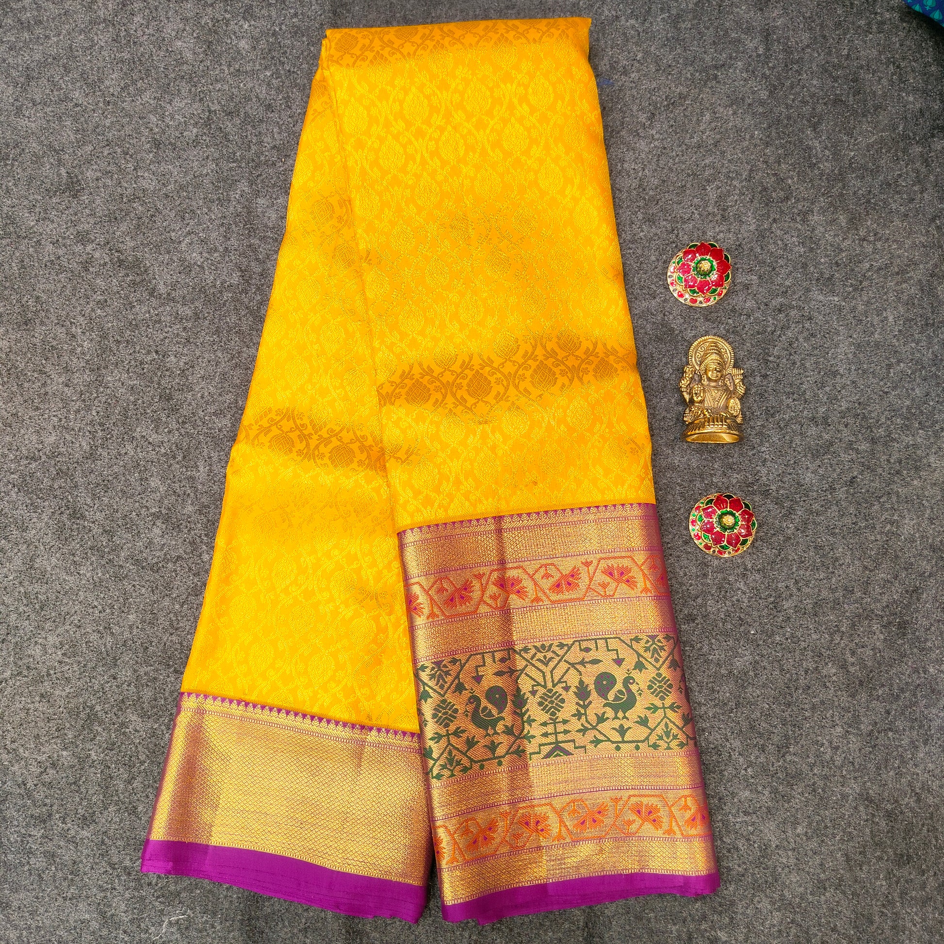 Pure Kanchi Pattu Handloom Celebrety Bridal Sarees ✨ - Ambica Wedding Mall