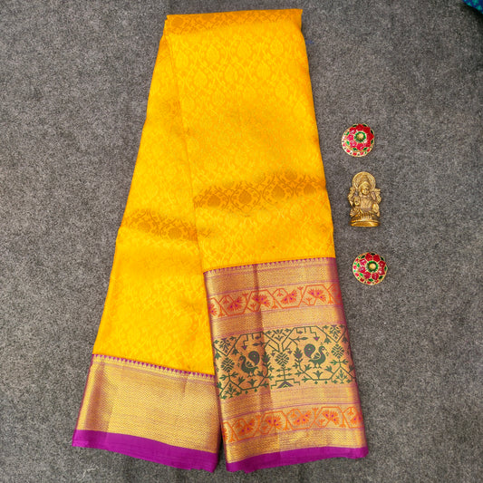 Pure Kanchi Pattu Handloom Celebrety Bridal Sarees ✨ - Ambica Wedding Mall