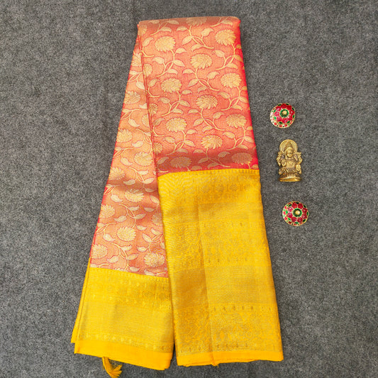 Pure Kanchi Pattu Handloom Celebrety Bridal Sarees ✨ - Ambica Wedding Mall