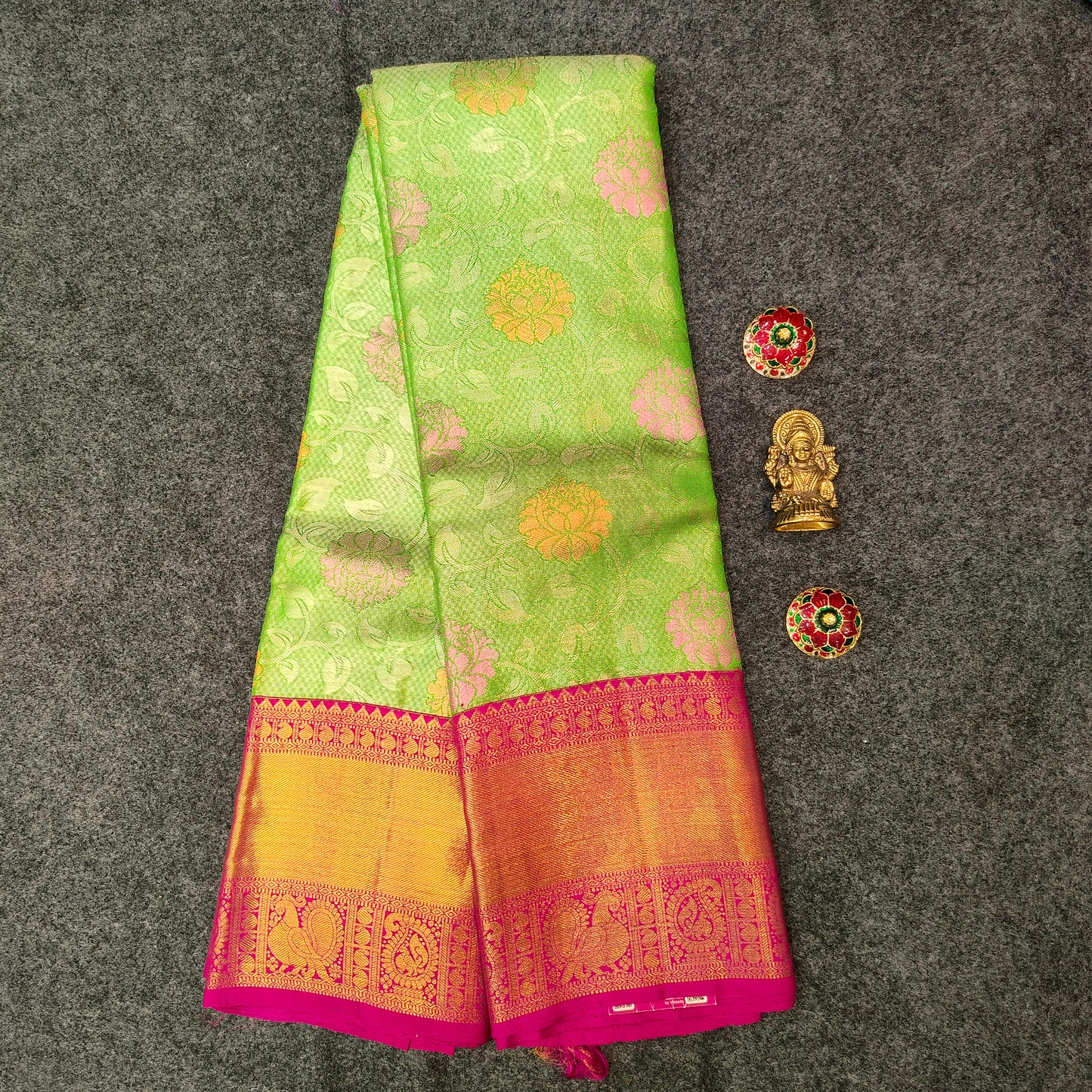 Pure Kanchi Pattu Handloom Celebrety Bridal Sarees ✨ - Ambica Wedding Mall