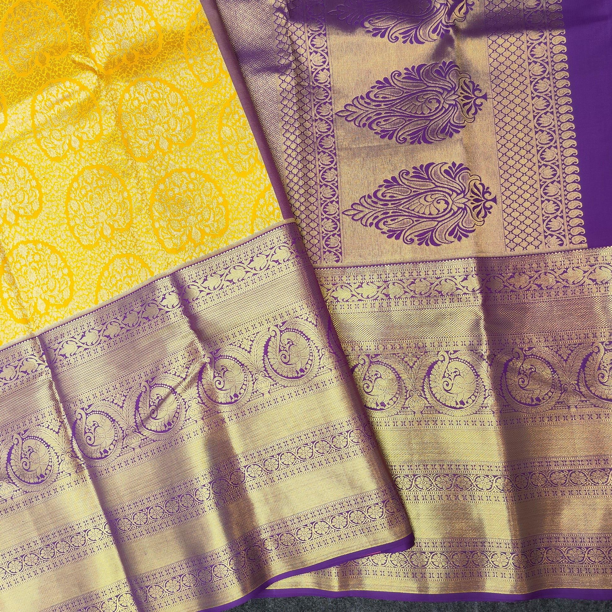 Pure Kanchi Pattu Handloom Celebrety Bridal Sarees ✨ - Ambica Wedding Mall