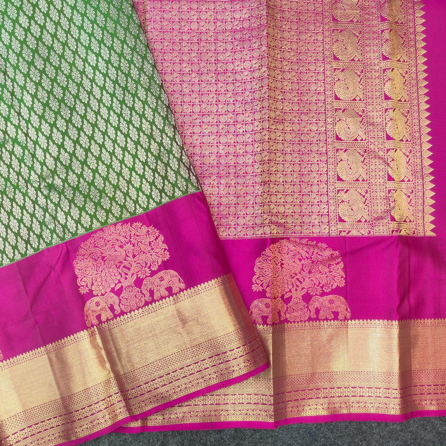 Pure Kanchi Pattu Handloom Celebrety Bridal Sarees ✨ - Ambica Wedding Mall