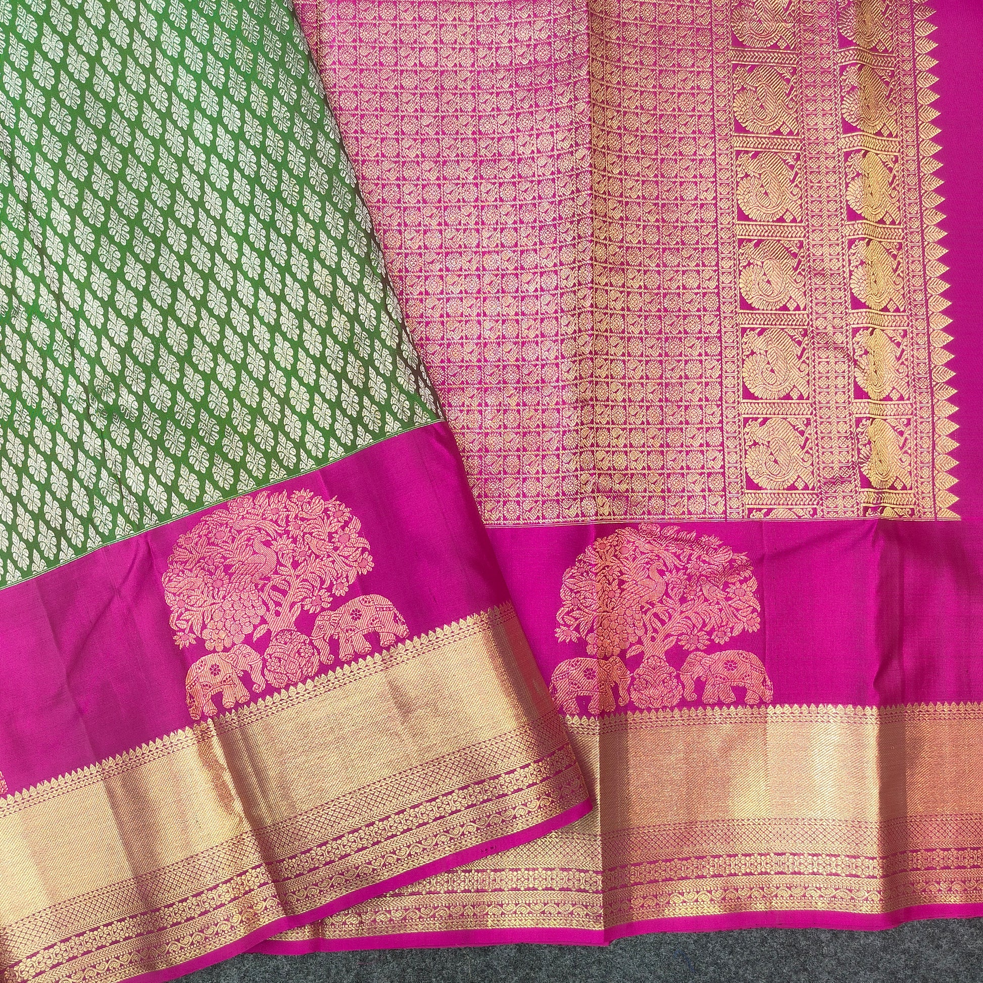 Pure Kanchi Pattu Handloom Celebrety Bridal Sarees ✨ - Ambica Wedding Mall