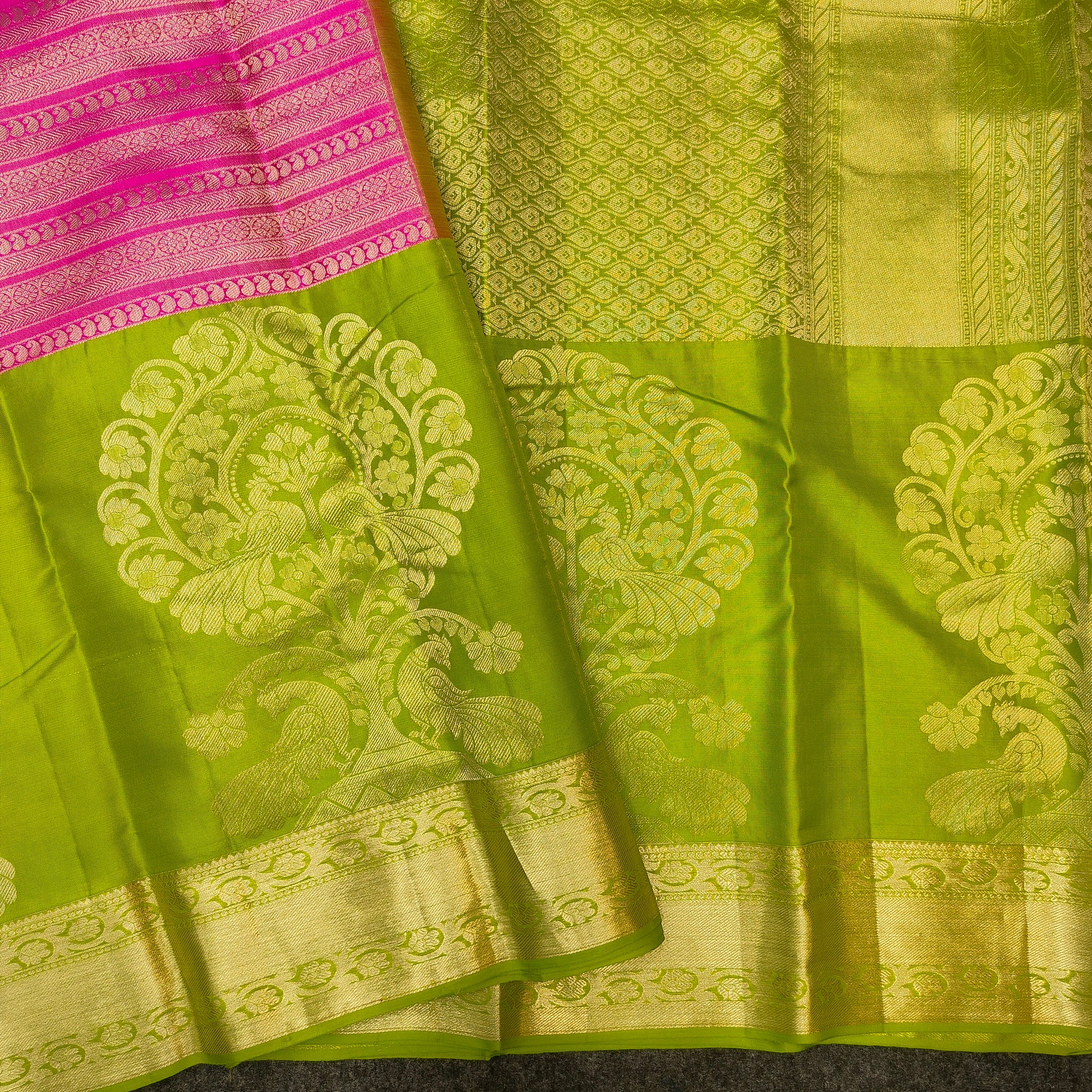 Pure Kanchi Pattu Handloom Celebrety Bridal Sarees ✨ - Ambica Wedding Mall