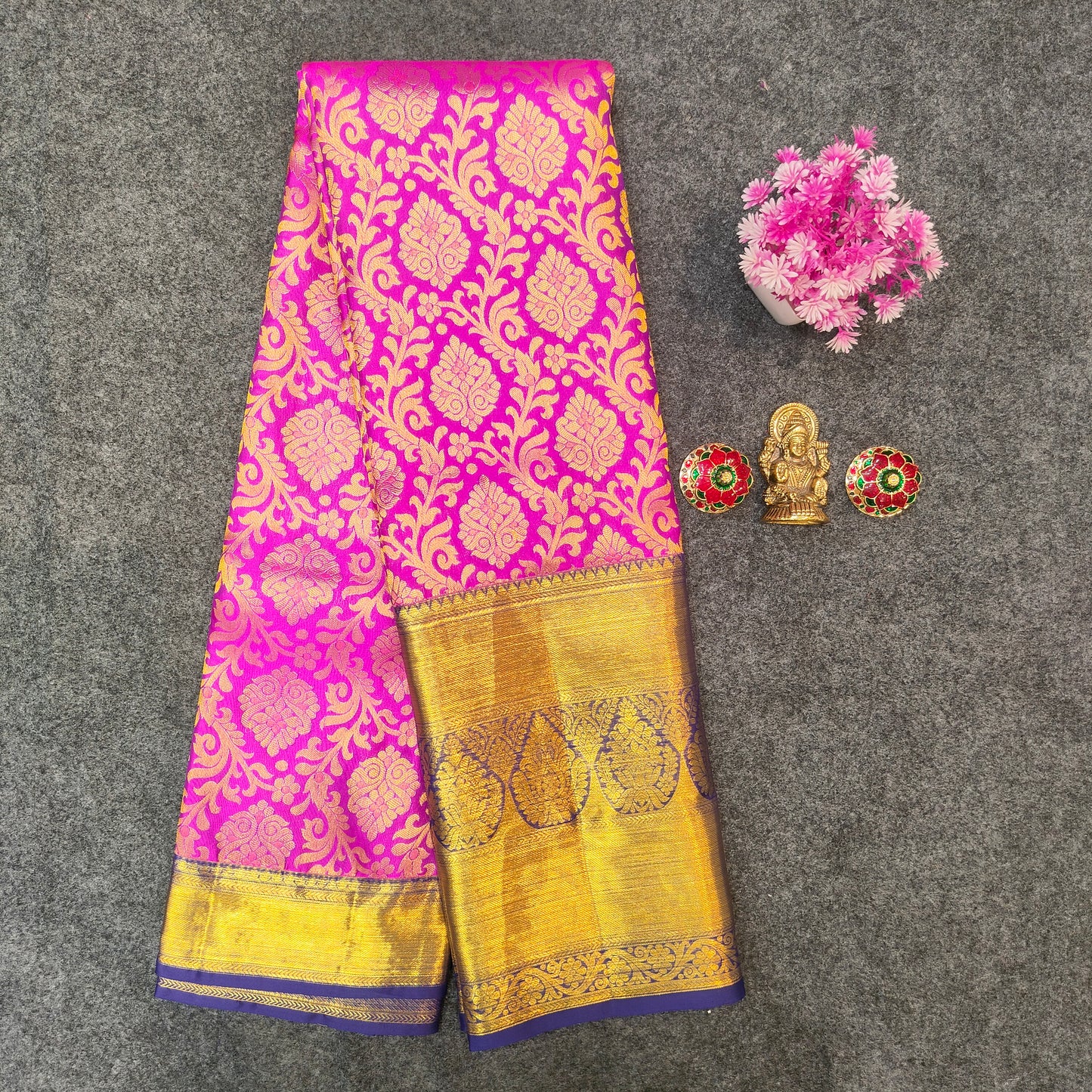 ✨Resham Kanchi Pattu Bridal💫 Sarees - Ambica Wedding Mall
