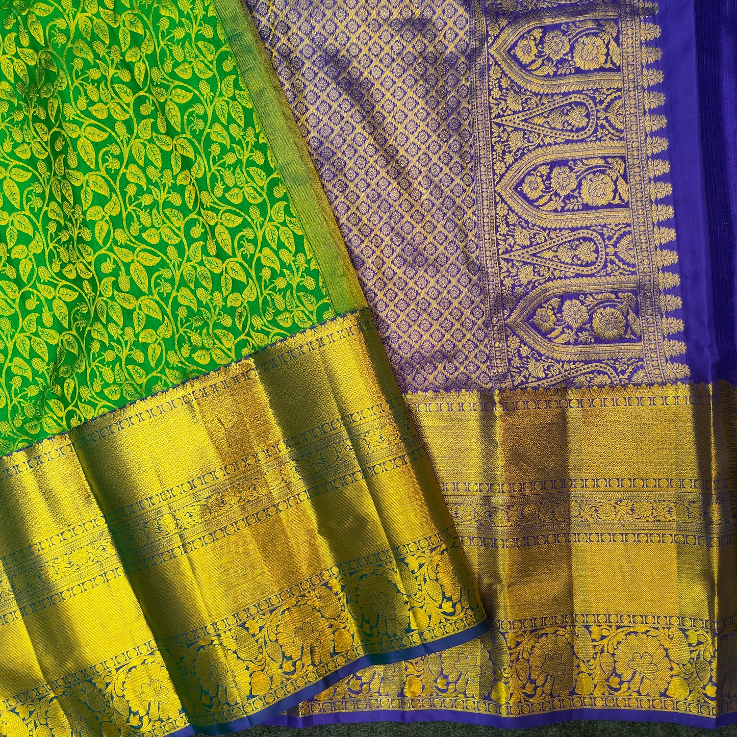 ✨Resham Kanchi Pattu Bridal💫 Sarees - Ambica Wedding Mall