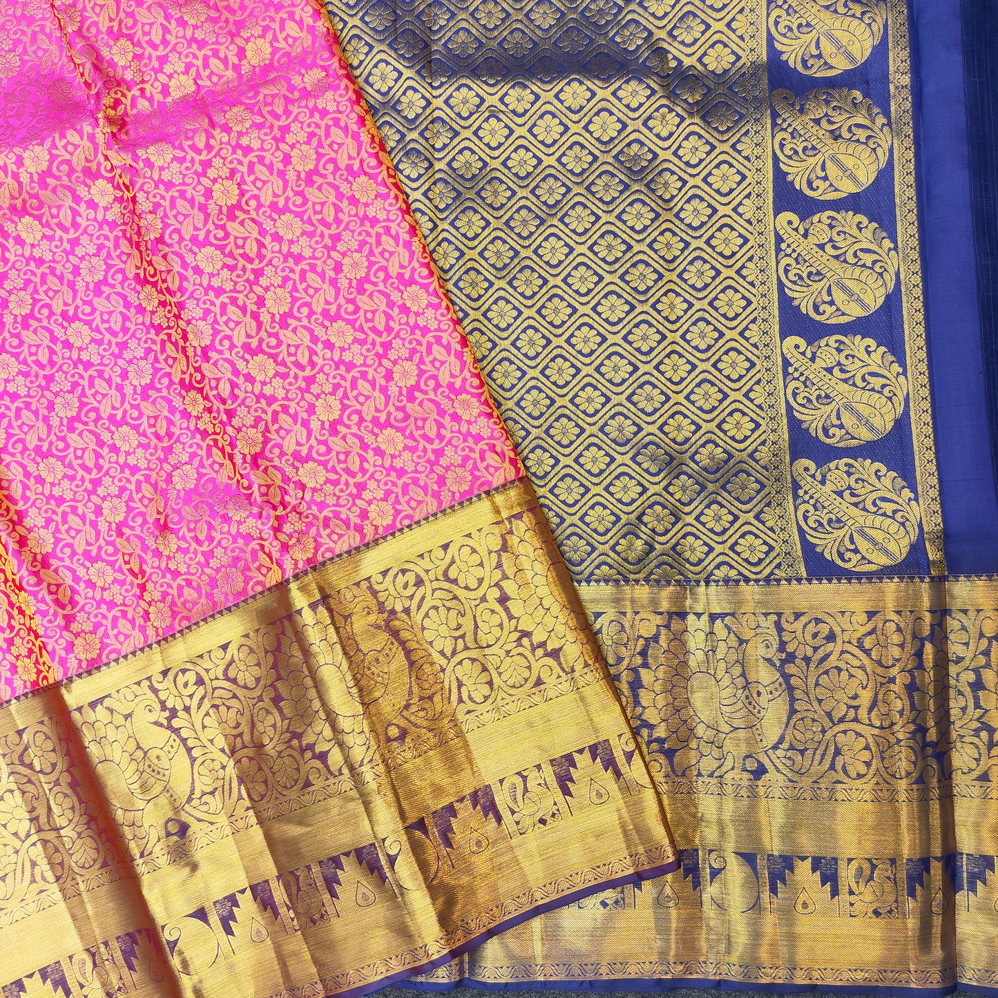 ✨Resham Kanchi Pattu Bridal💫 Sarees - Ambica Wedding Mall