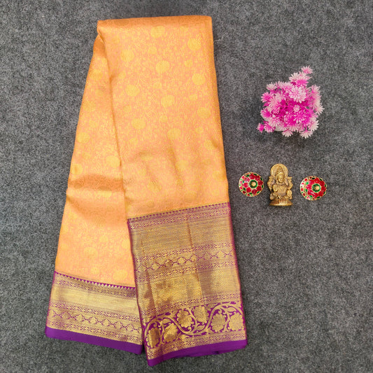 โจPure Resham Bridal Kanchi Pattu Handloom Saree - Ambica Wedding Mall