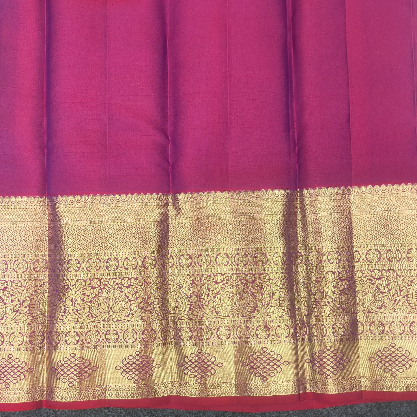 Kanchi Pattu Bridal Pure Zari Saree - Ambica Wedding Mall