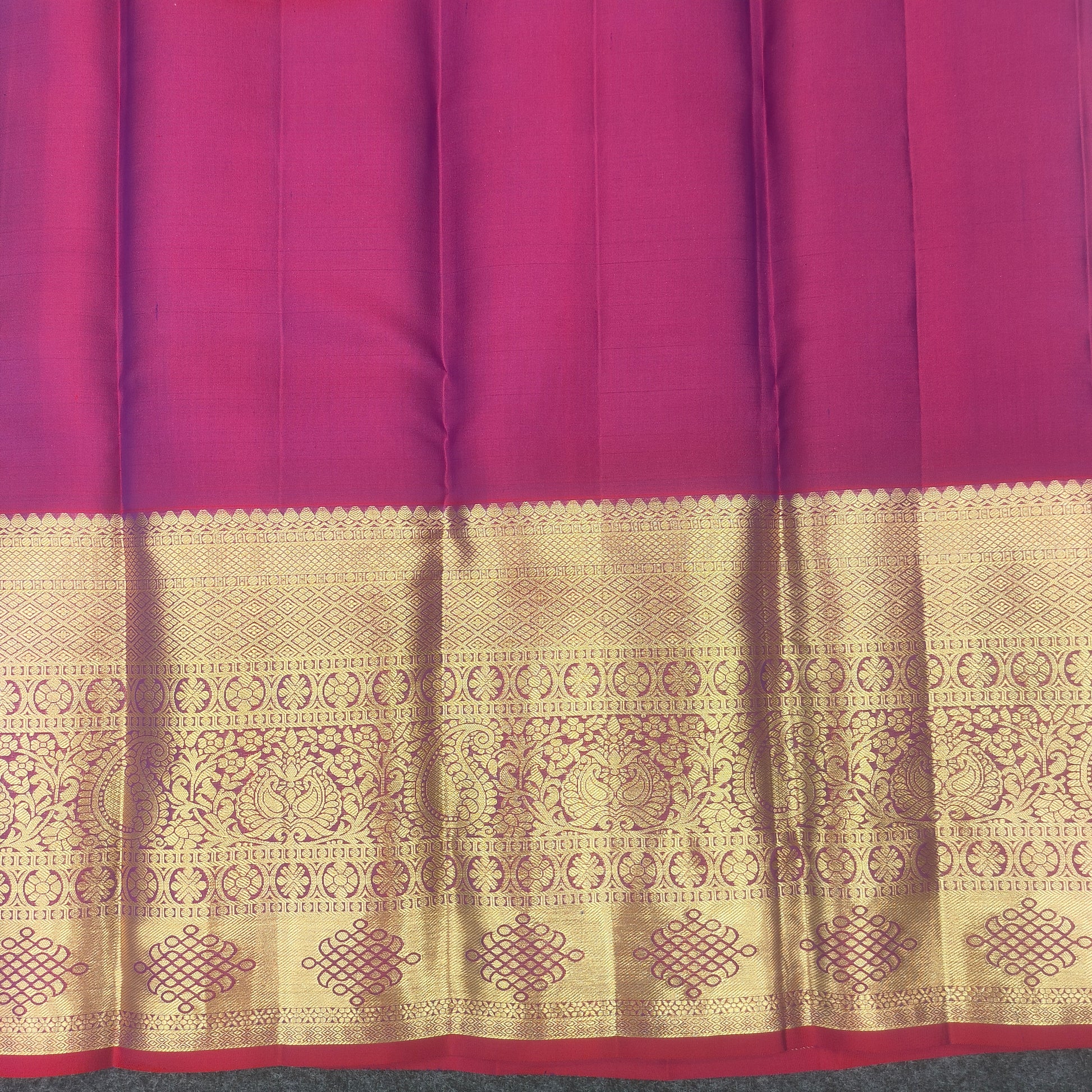 Kanchi Pattu Bridal Pure Zari Saree - Ambica Wedding Mall