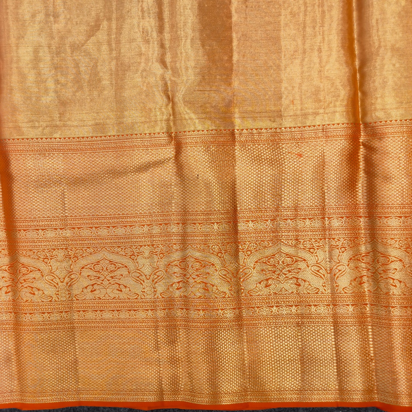 Kanchi Pattu Bridal Pure Zari Saree - Ambica Wedding Mall