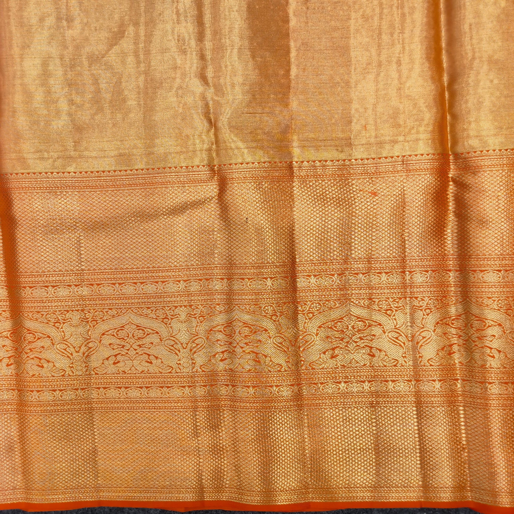 Kanchi Pattu Bridal Pure Zari Saree - Ambica Wedding Mall