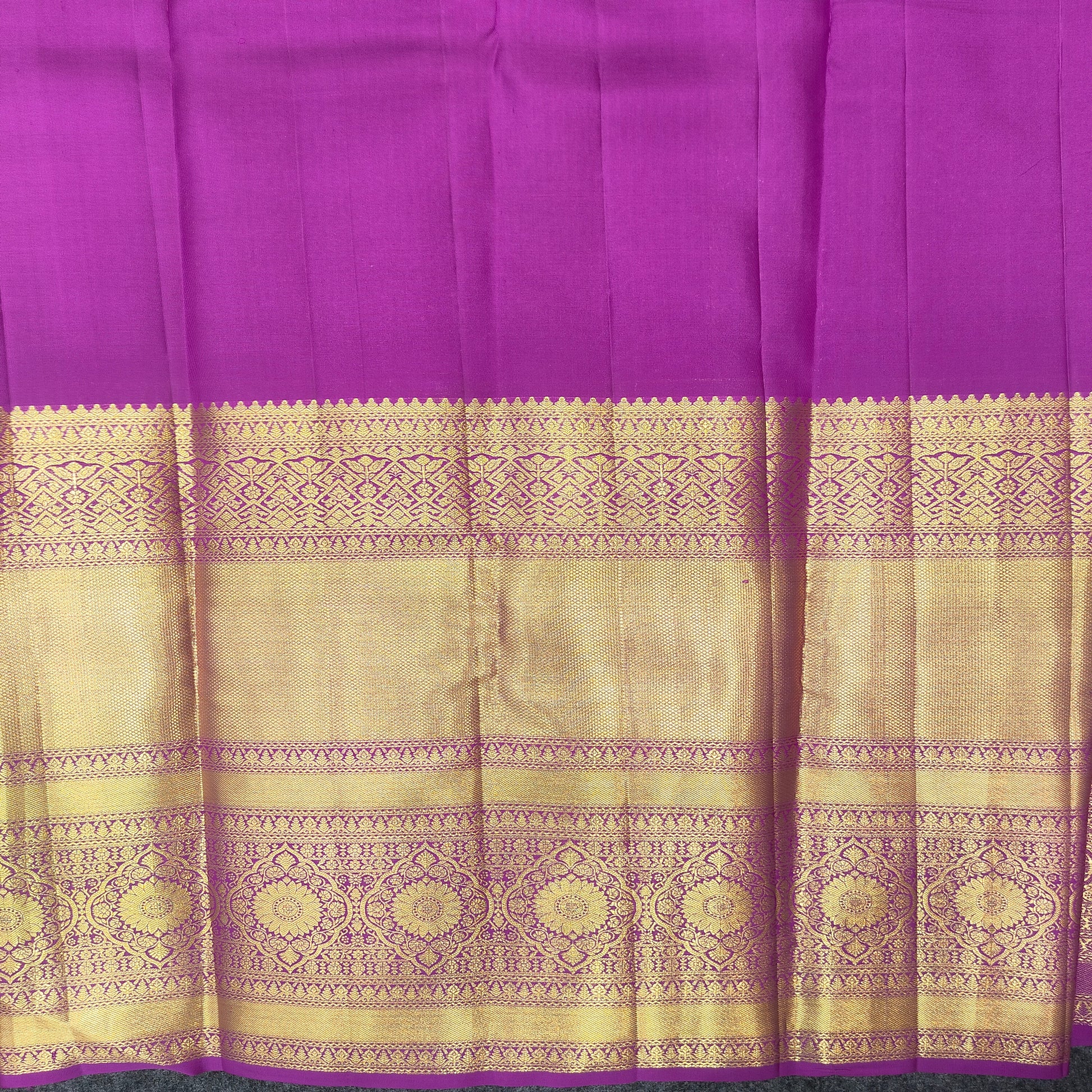 ✨Pure Resham Bridal Kanchi Pattu Handloom Saree - Ambica Wedding Mall