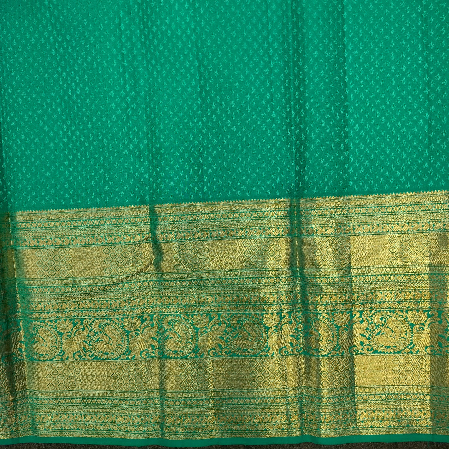 Pure Resham Bridal Kanchi Pattu Handloom Saree - Ambica Wedding Mall