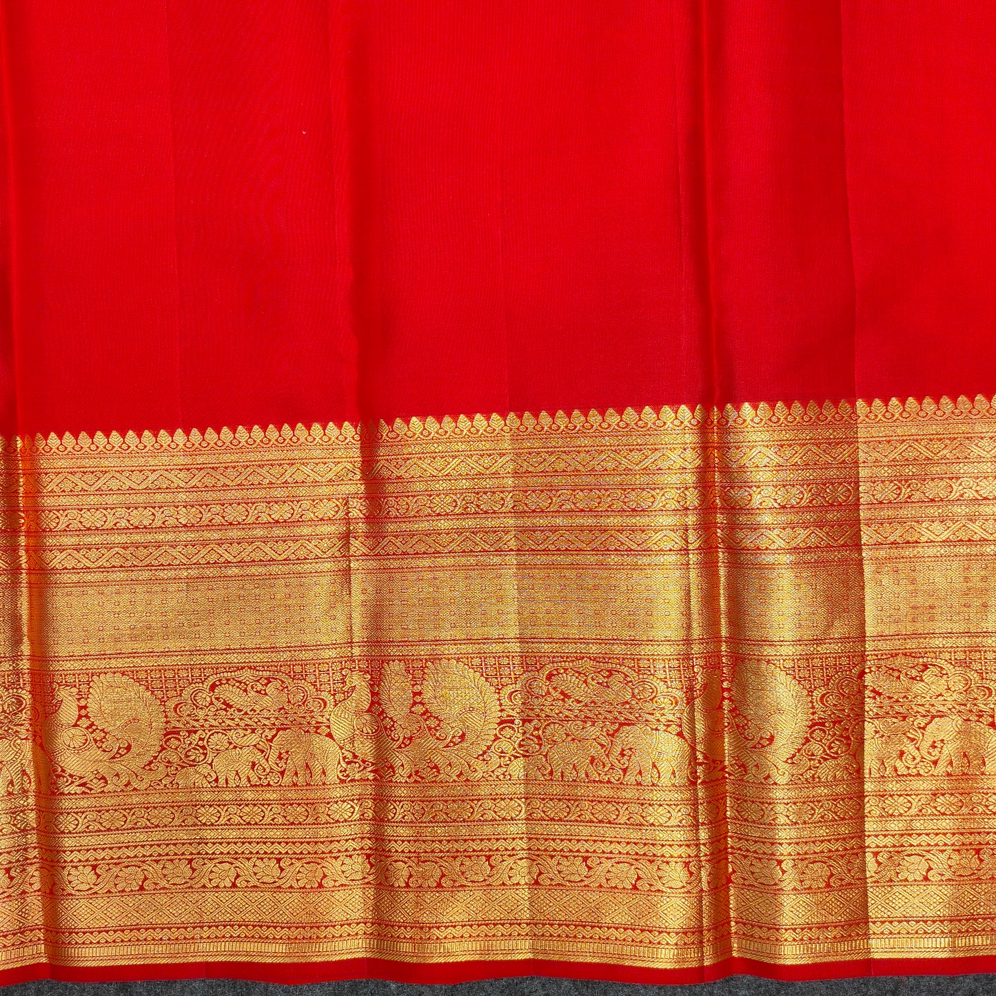 Pure Resham Bridal Kanchi Pattu Handloom Saree - Ambica Wedding Mall