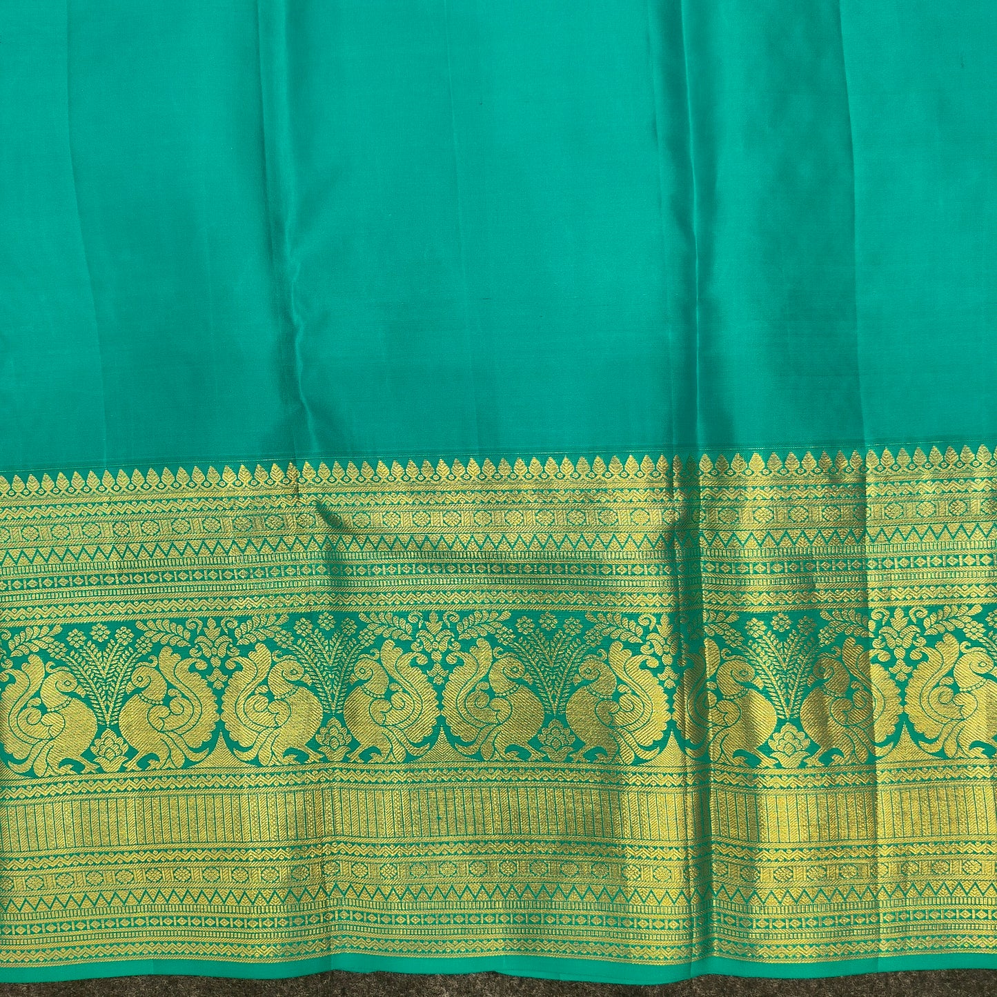 Pure Resham Bridal Kanchi Pattu Handloom Saree - Ambica Wedding Mall