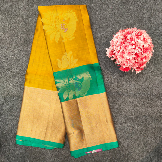 โจKanchi Pattu Bentex Border Saree - Ambica Wedding Mall