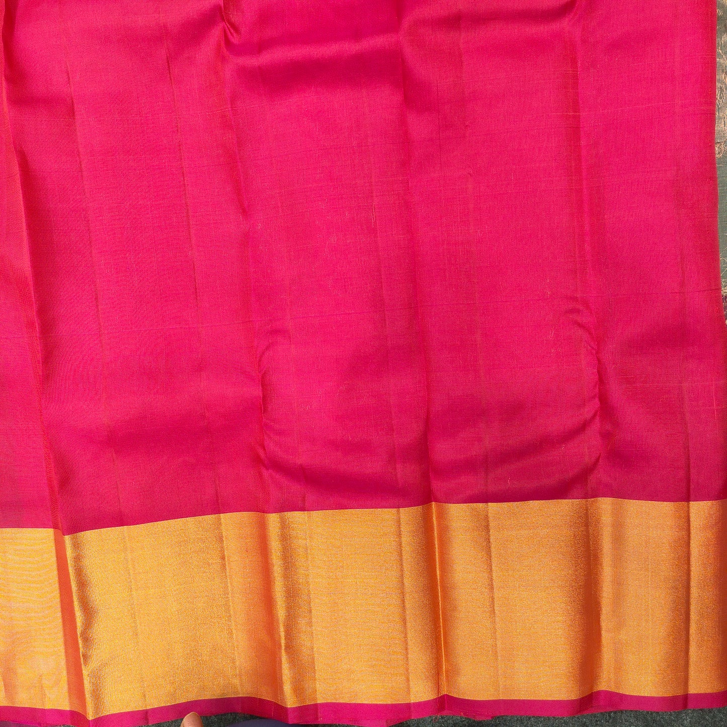 ✨Kanchi Pattu Bentex Border Saree - Ambica Wedding Mall