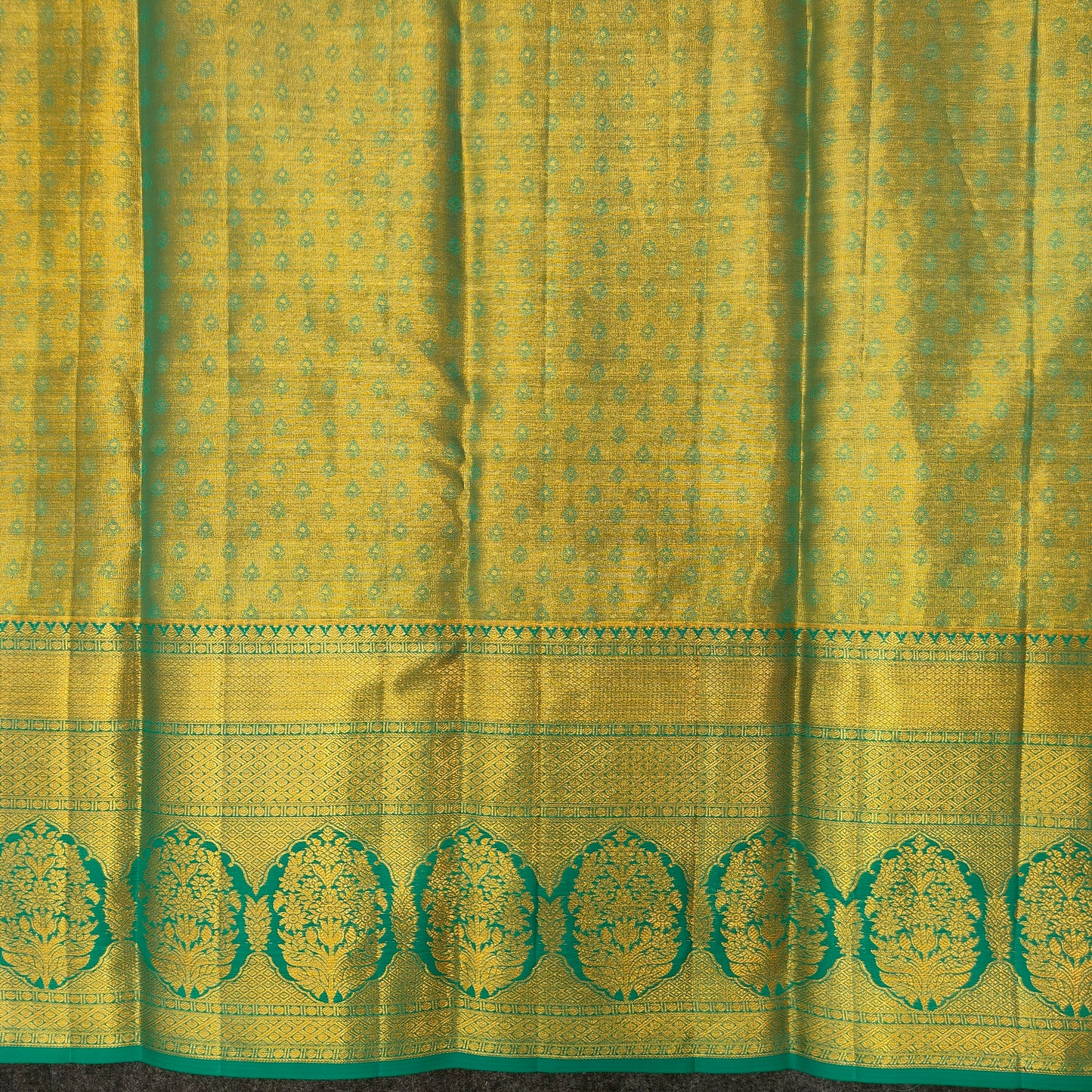 Pure Resham Bridal Kanchi Pattu Handloom Saree - Ambica Wedding Mall