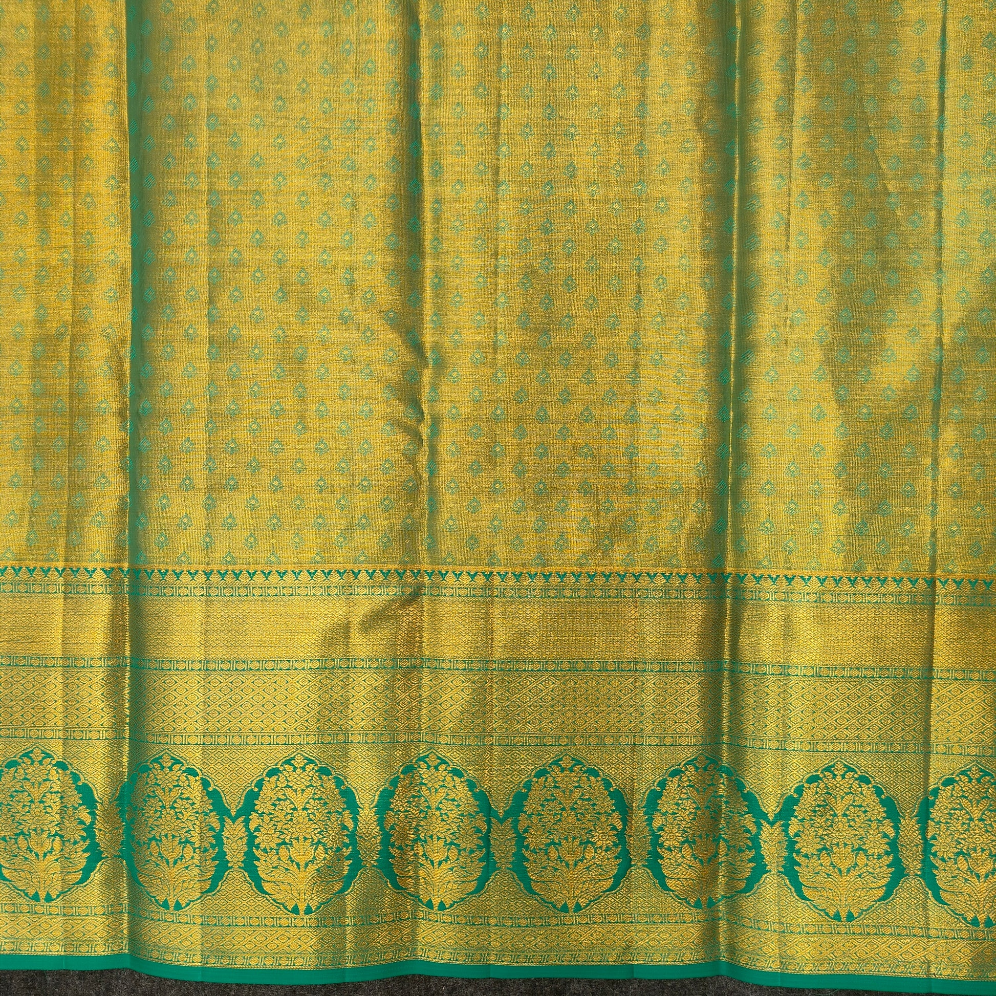 Pure Resham Bridal Kanchi Pattu Handloom Saree - Ambica Wedding Mall