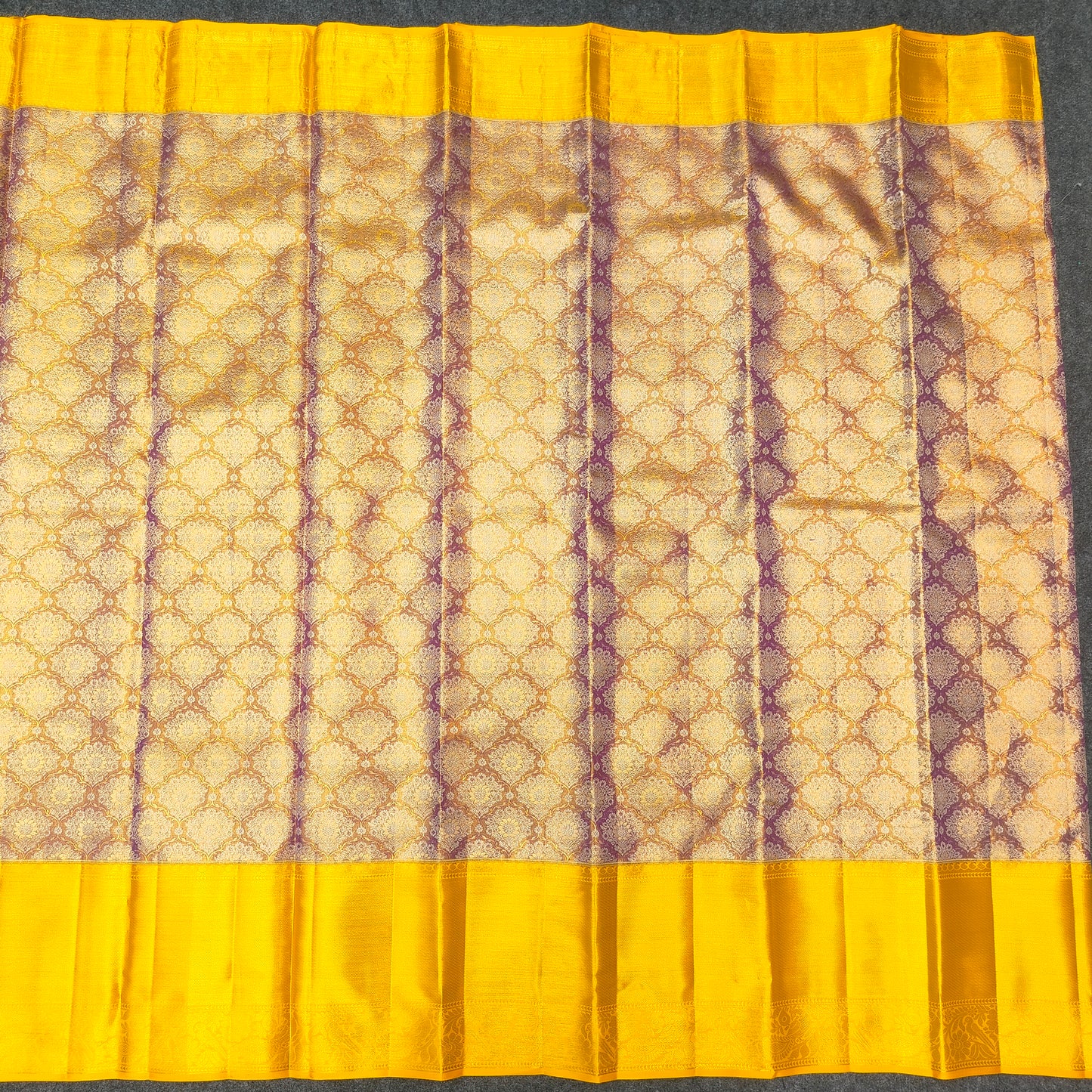 Kanchi Pattu Bridal Pure Zari Saree - Ambica Wedding Mall