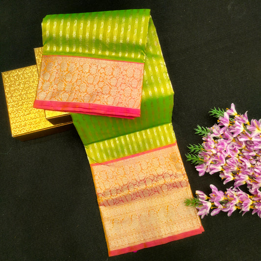 Pure Venkatagiri Handloom Buta saree - Ambica Wedding Mall