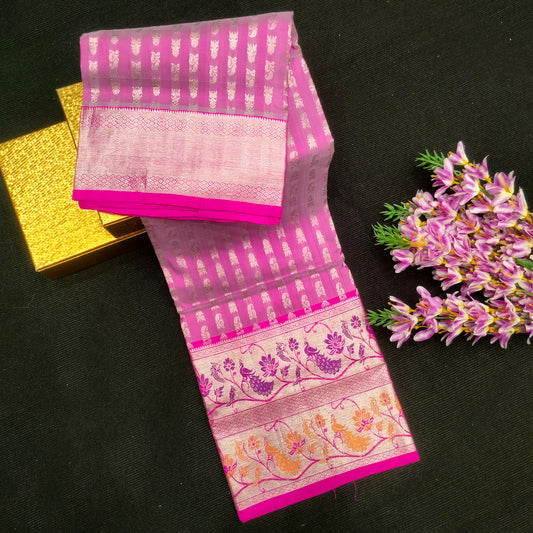 Pure Venkatagiri Handloom Buta saree - Ambica Wedding Mall