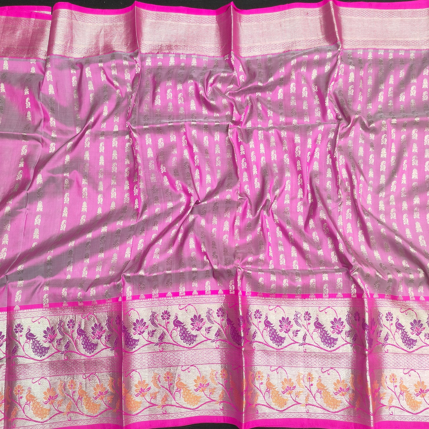 Pure Venkatagiri Handloom Buta saree - Ambica Wedding Mall