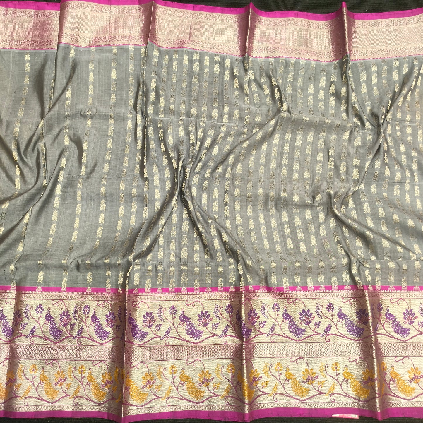 Pure Venkatagiri Handloom Buta saree - Ambica Wedding Mall