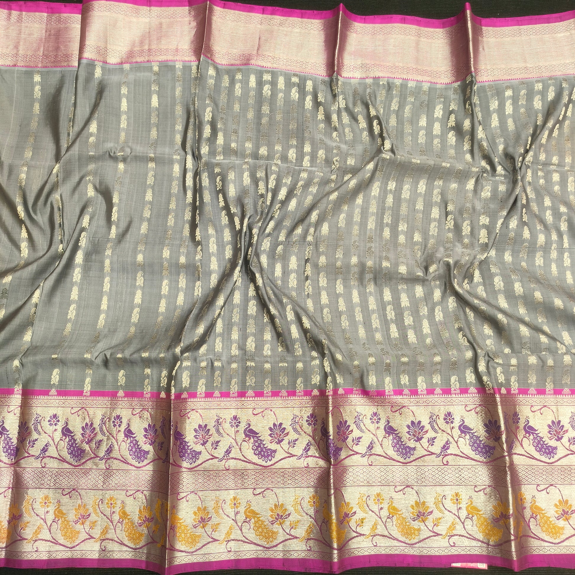 Pure Venkatagiri Handloom Buta saree - Ambica Wedding Mall