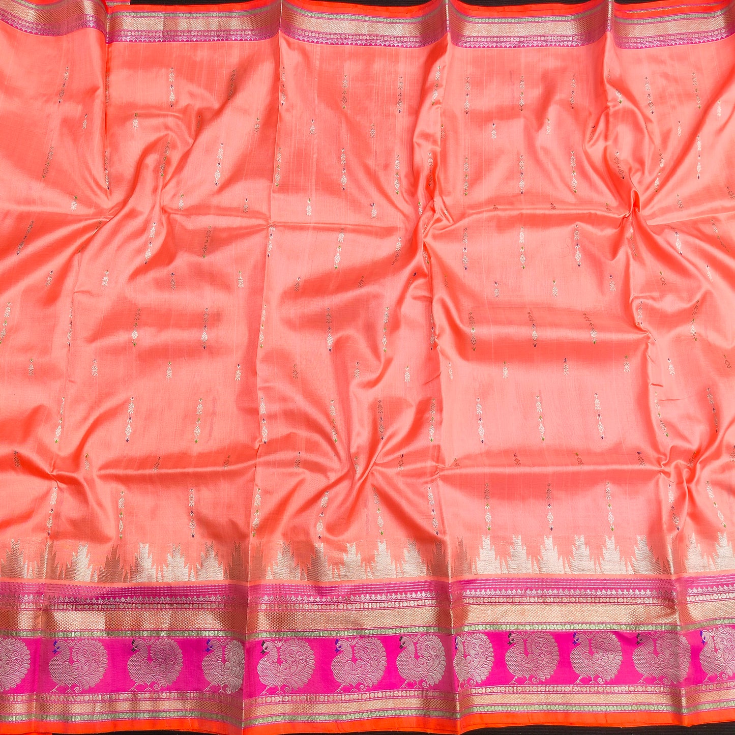 Pure Venkatagiri Handloom Buta saree - Ambica Wedding Mall
