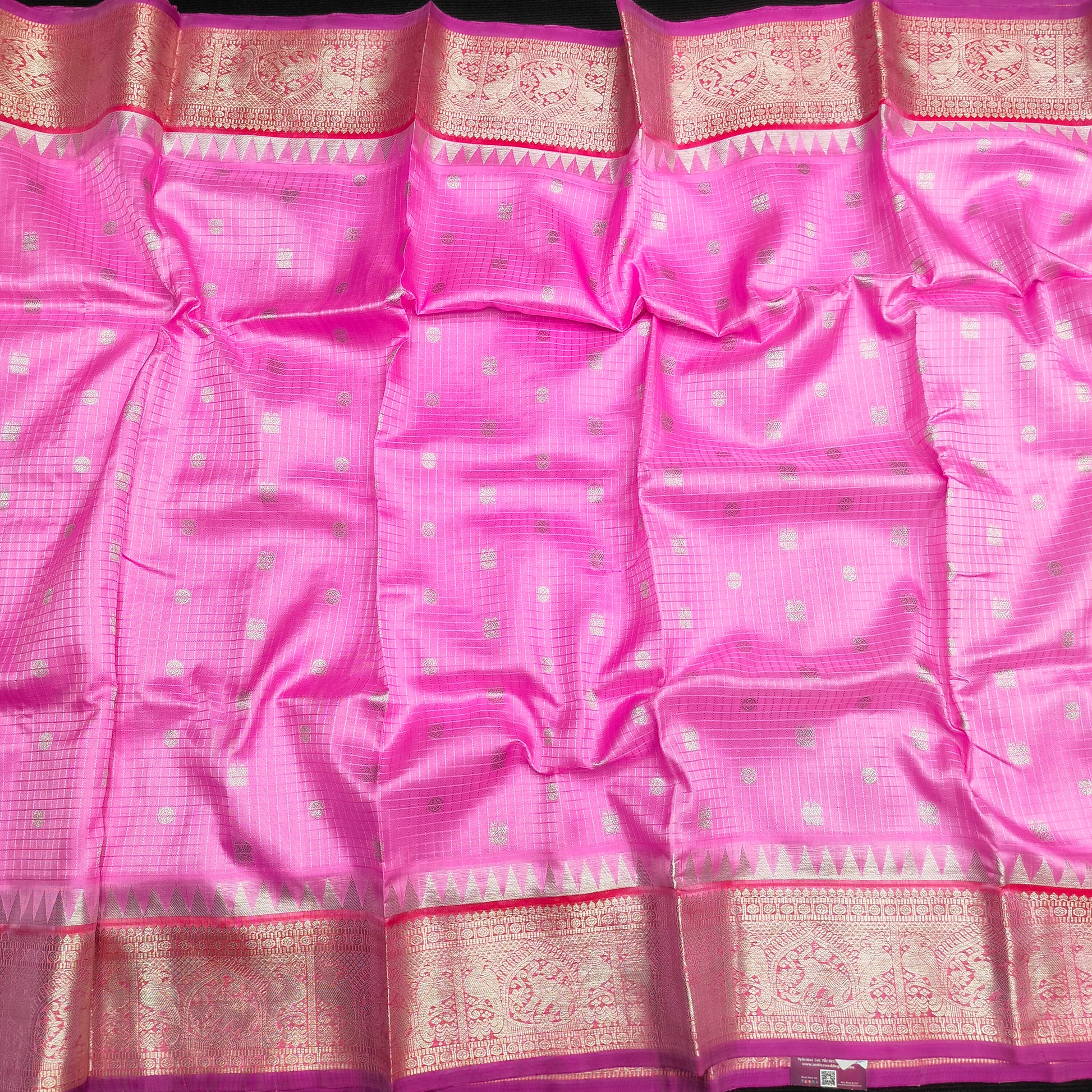 Pure Venkatagiri Handloom Buta saree - Ambica Wedding Mall