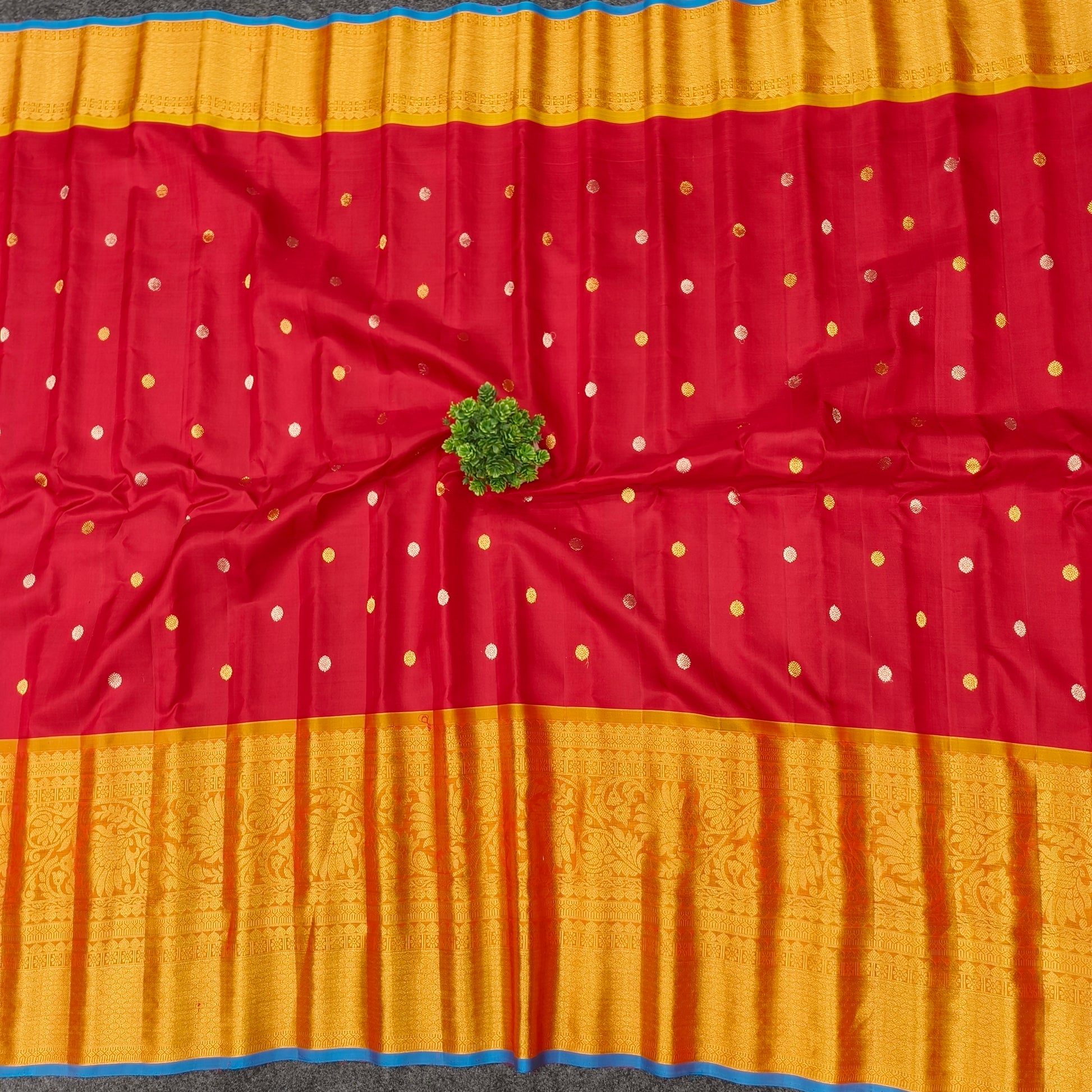 Gadwal Pattu Pure Resham Handloom Saree - Ambica Wedding Mall