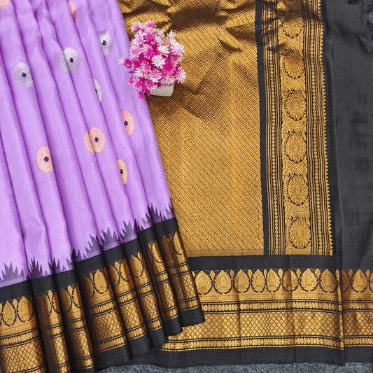 Gadwal Pattu Pure Resham Handloom Saree - Ambica Wedding Mall