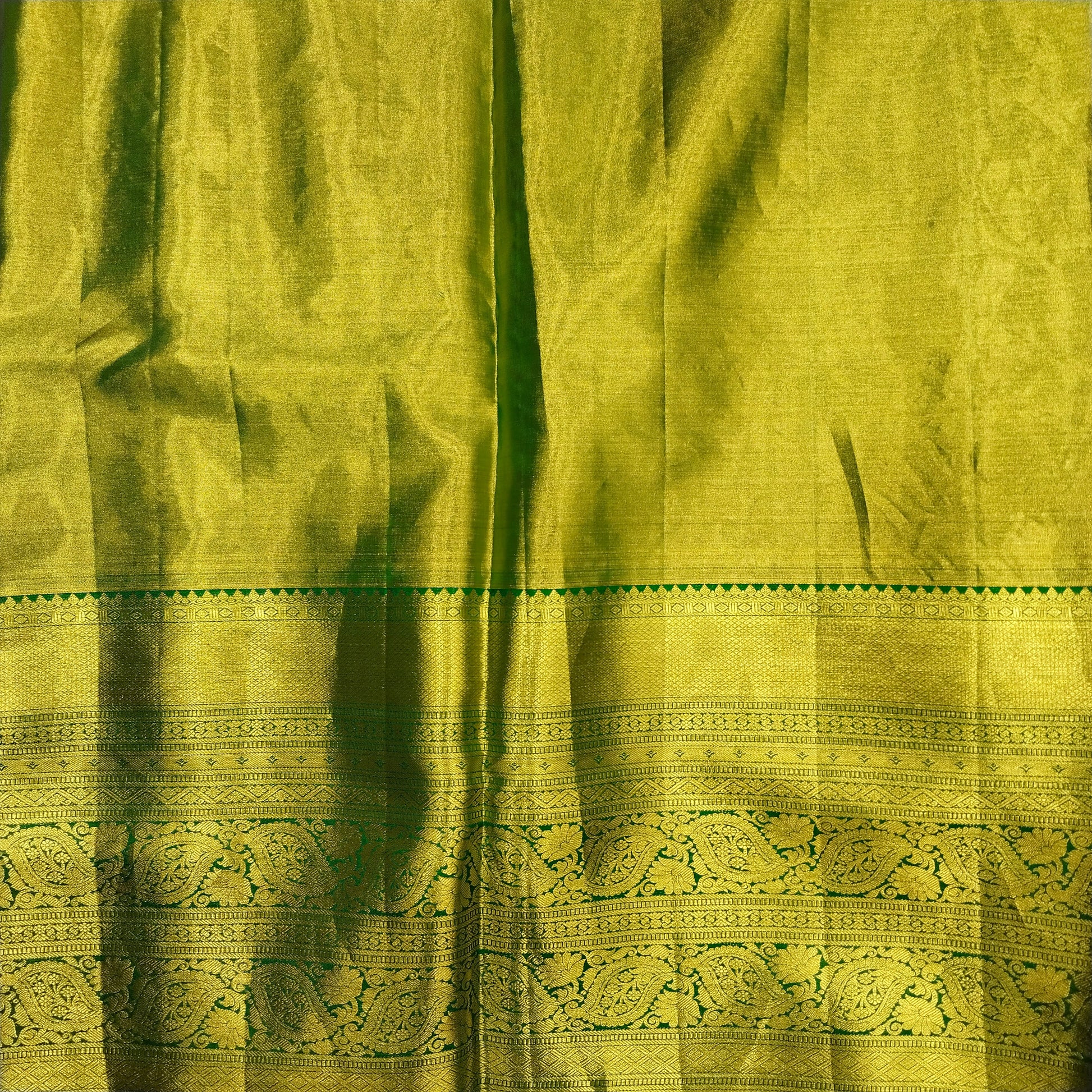 Pure tissue Bridal Kanchi Pattu Handloom Saree