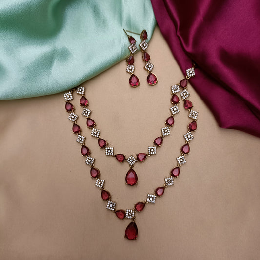 Beautiful Victorian Necklace - Ambica Wedding Mall