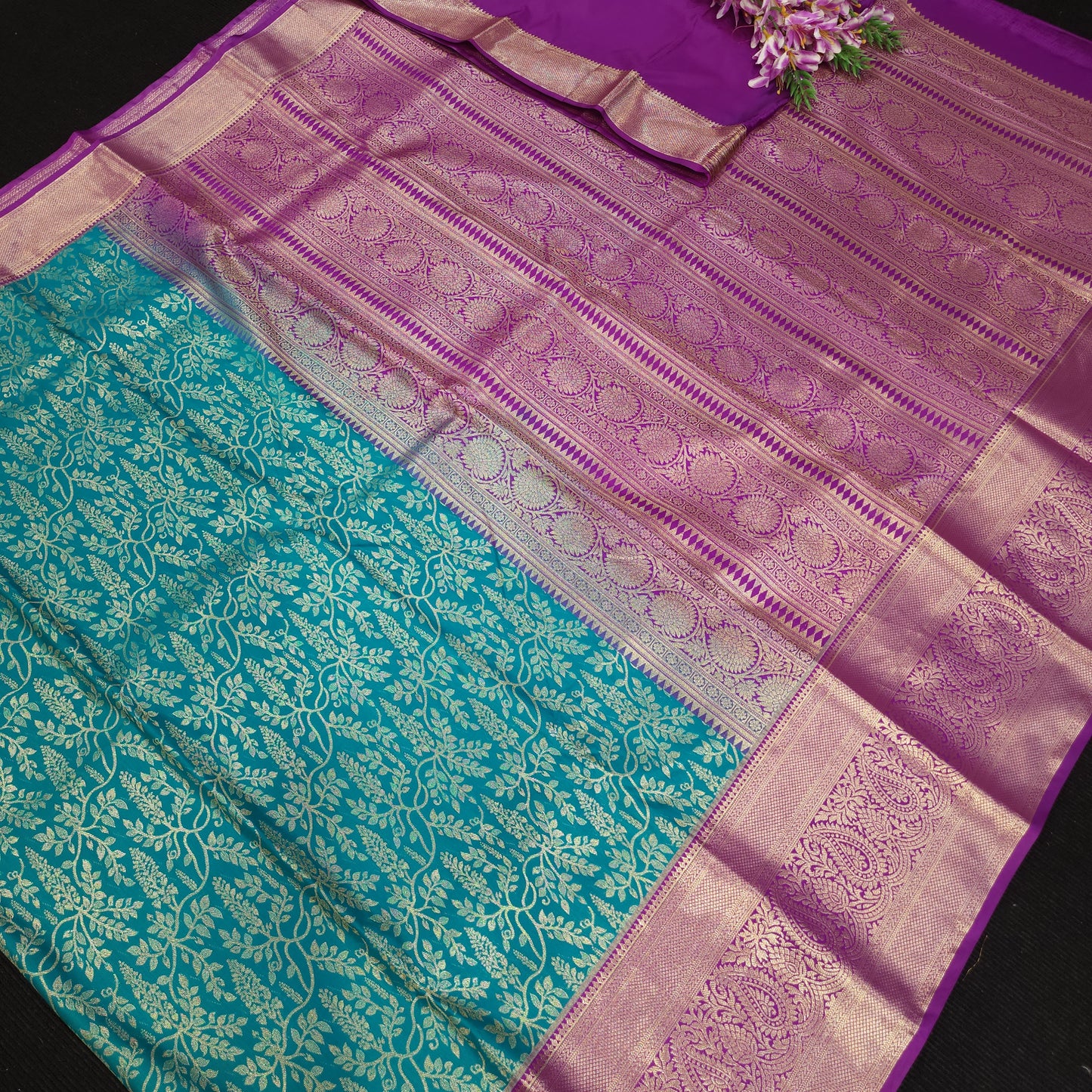 Resham Mix Kanchi Pattu Sarees
