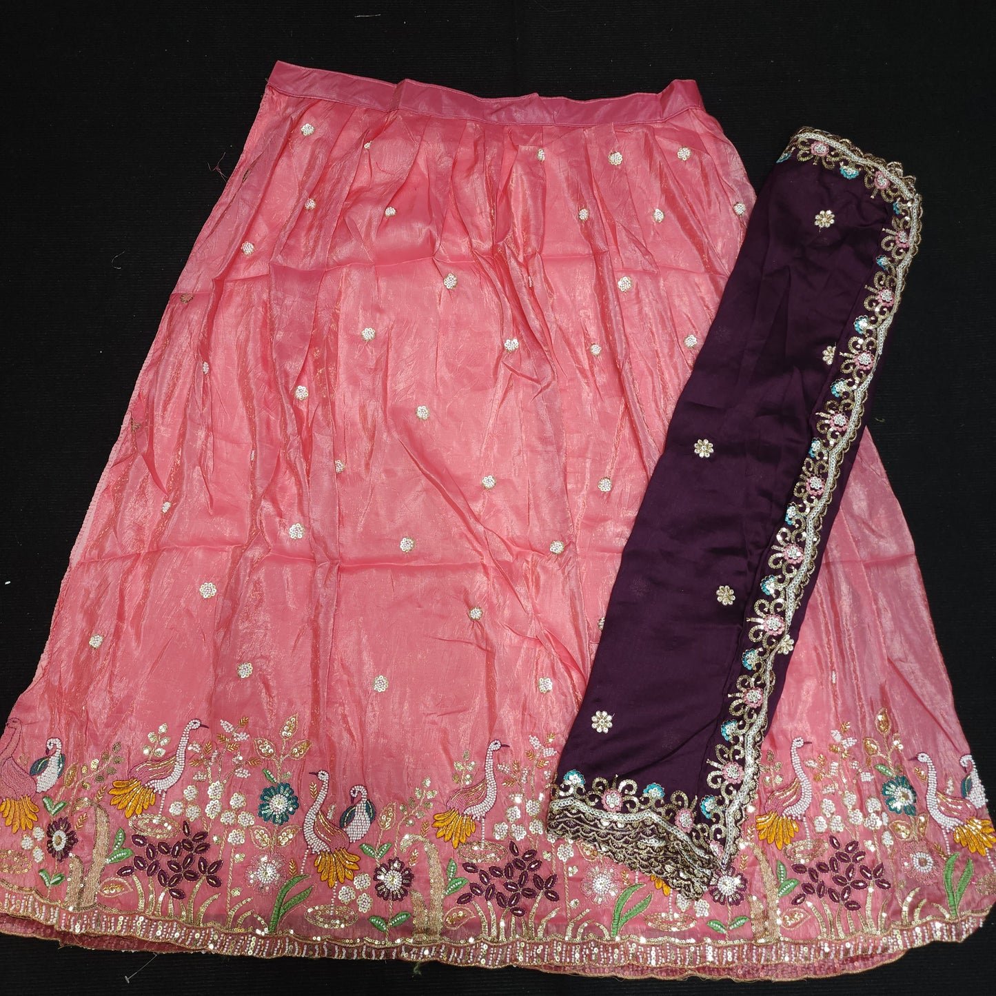 Banaras Fancy Half Saree