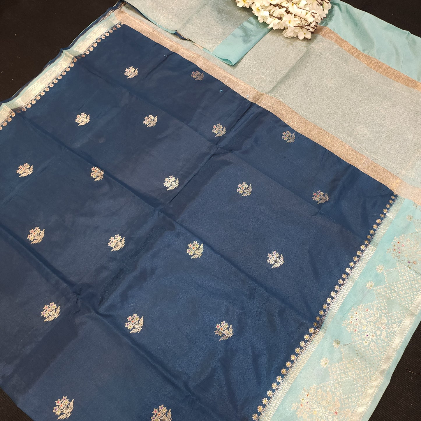Raw Mango Banaras Pattu Sarees