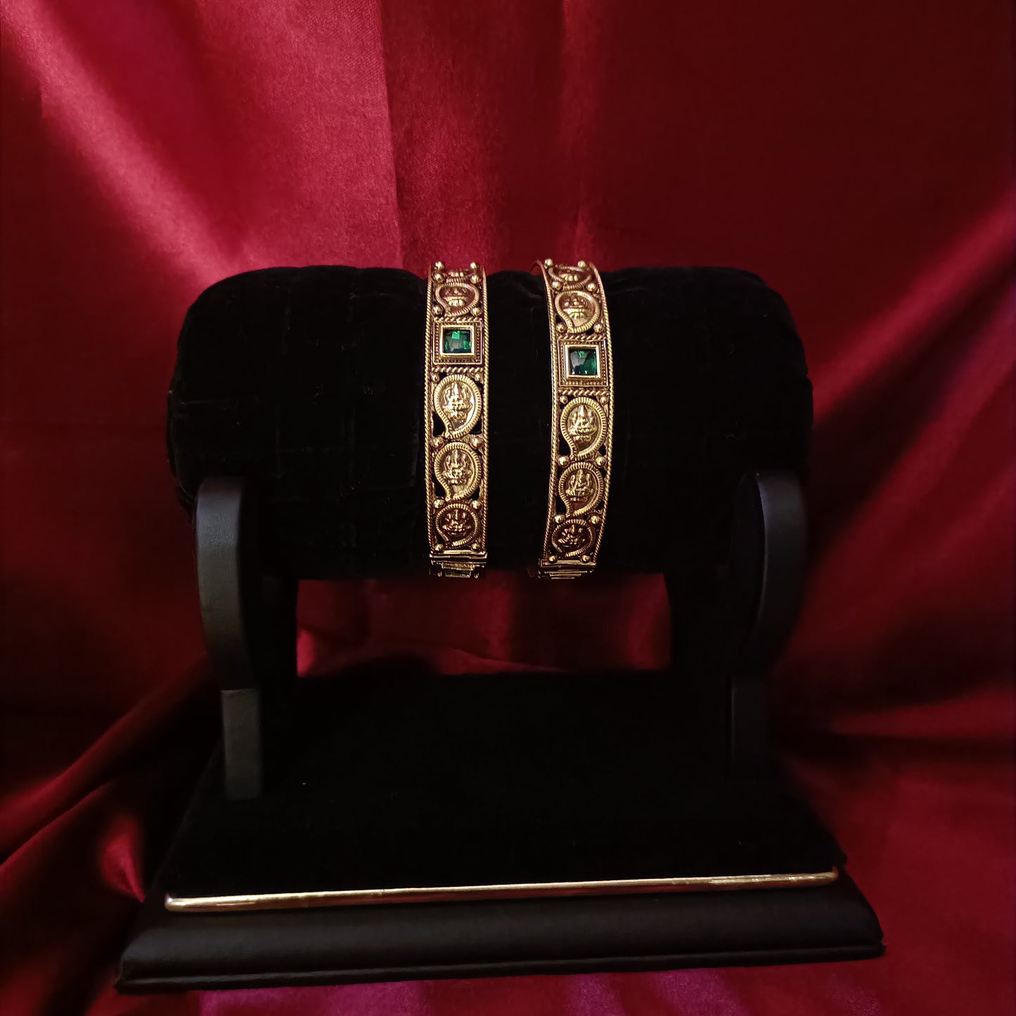Beautiful Emrold Bangles - Ambica Wedding Mall