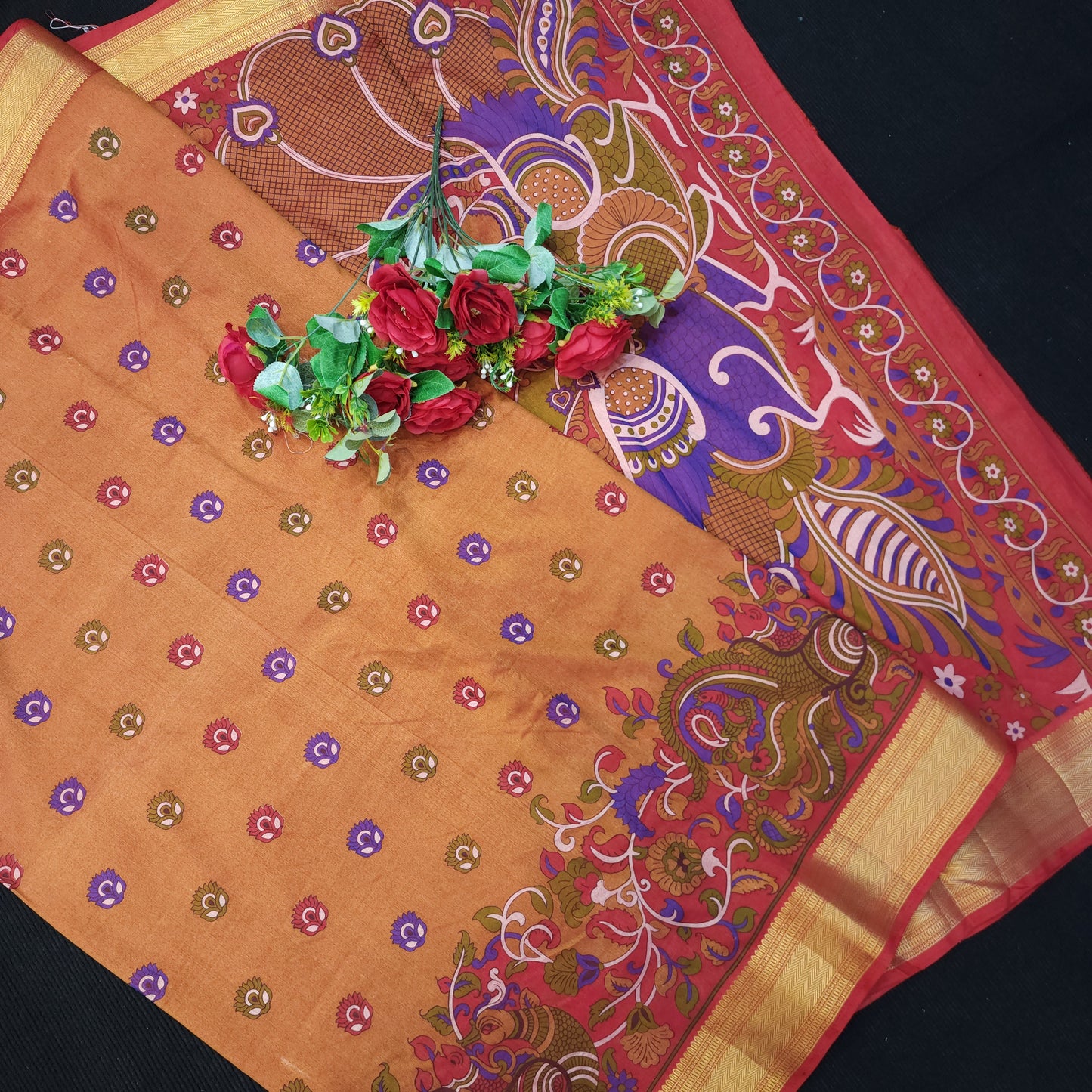 Kalamkari Fancy Saree