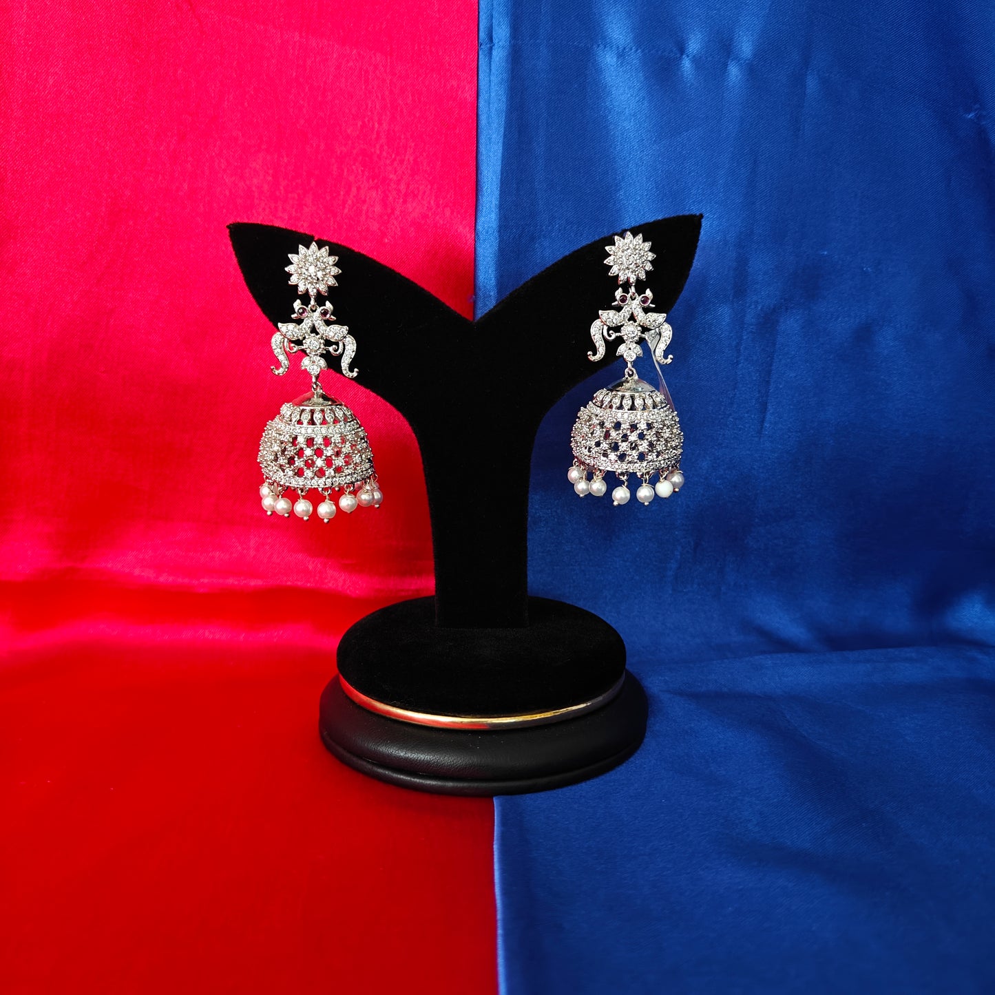 Beautiful Silver Jhumki