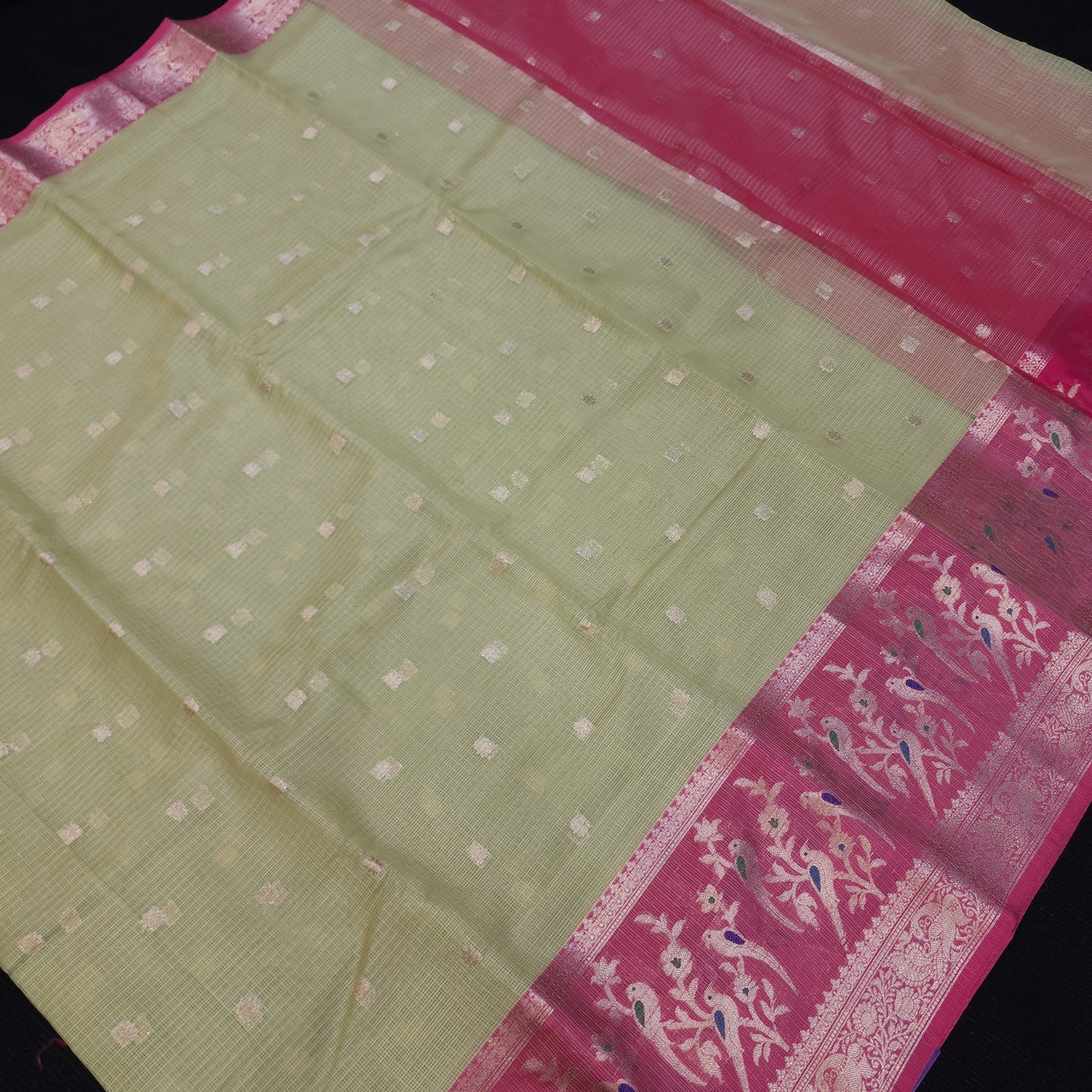 Banaras Kota Fancy Paithani Saree