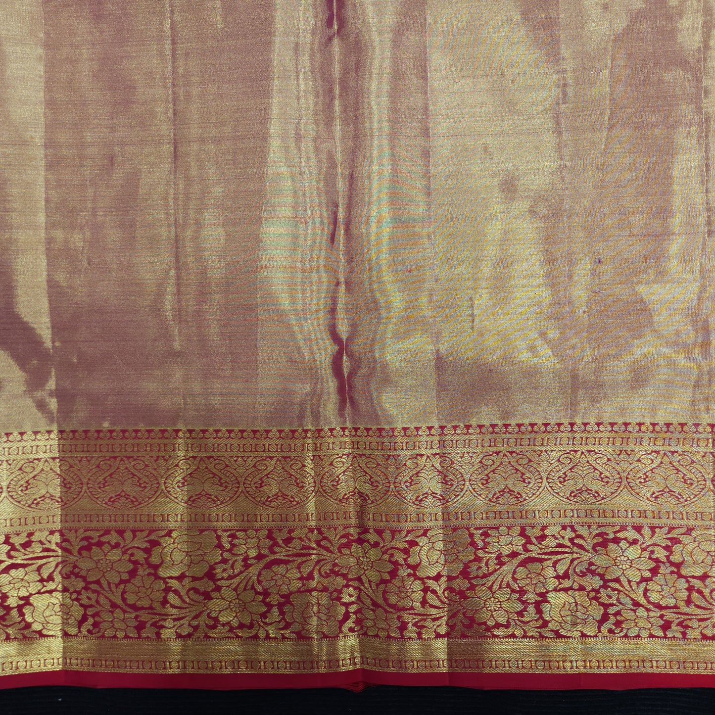 Pure Handloom Kanchi Pattu Bridal Saree