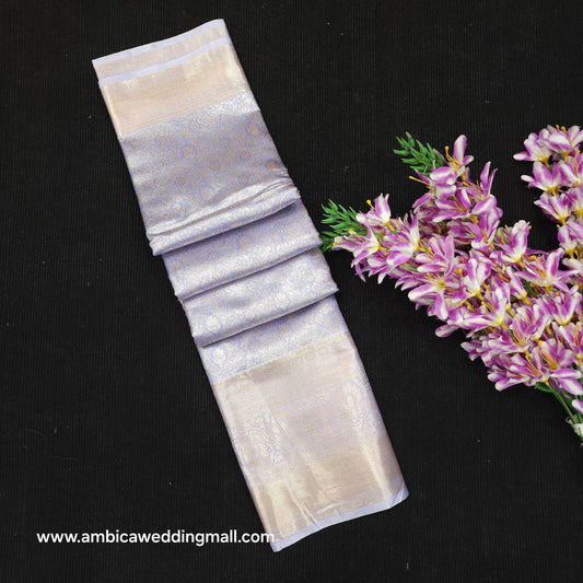 Semi Kanchi Pattu Pastel Saree
