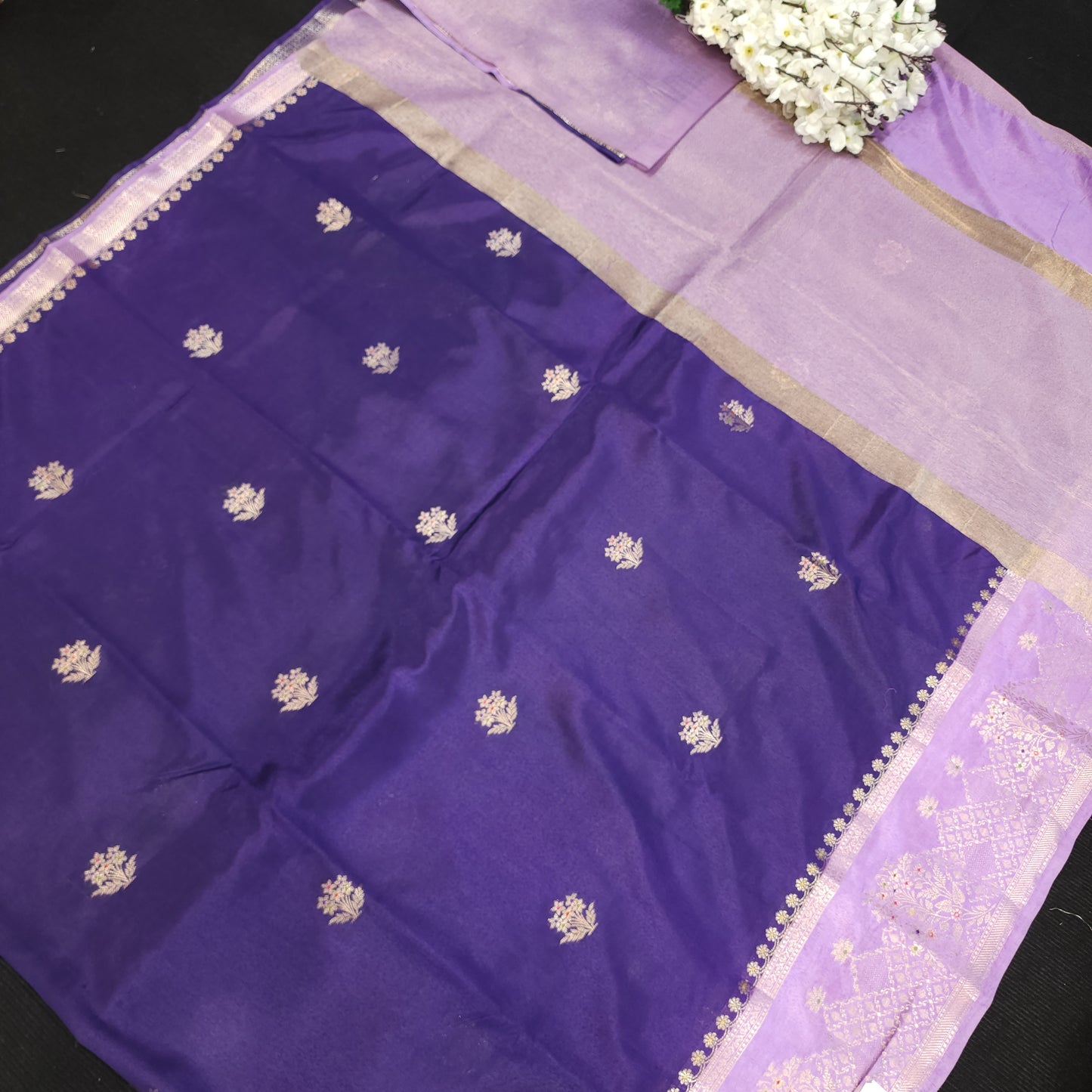 Raw Mango Banaras Pattu Sarees